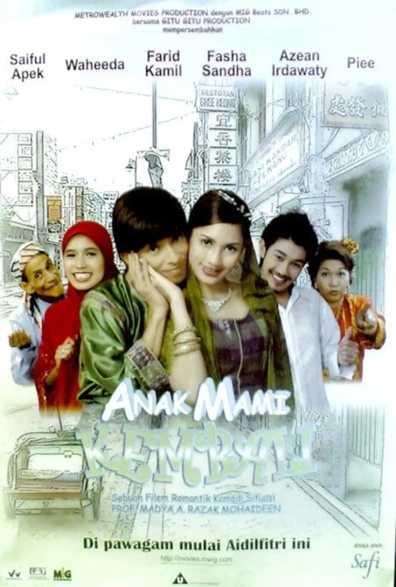 Plakat filmowy "Anak Mami Kembali"