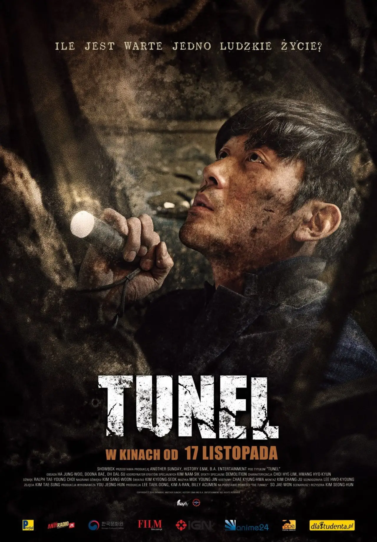 Plakat filmowy "Tunel"