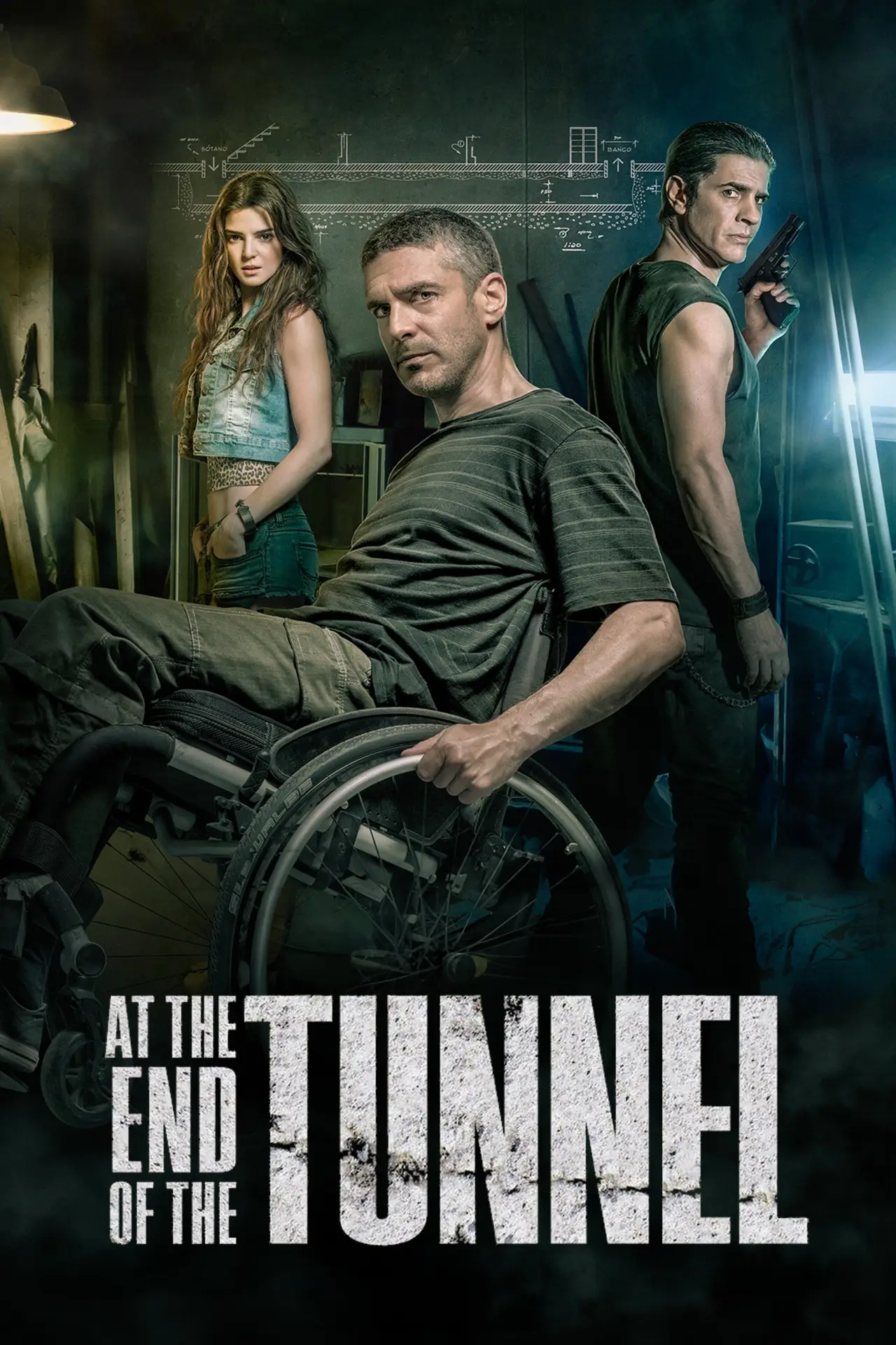 Plakat filmowy "Wyjście z tunelu"