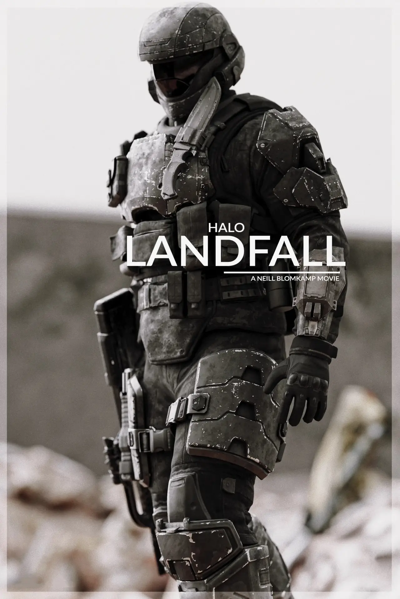Plakat filmowy "Halo: Landfall"