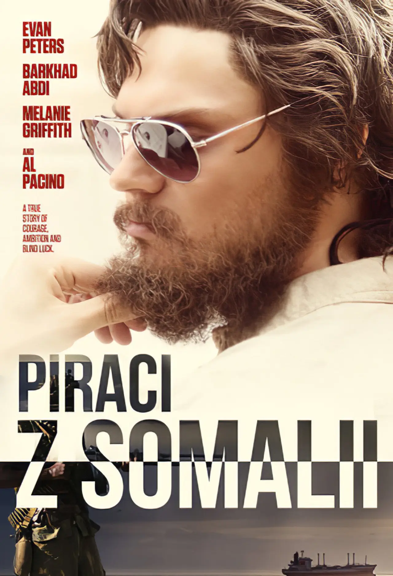 Plakat filmowy "Piraci z Somalii"
