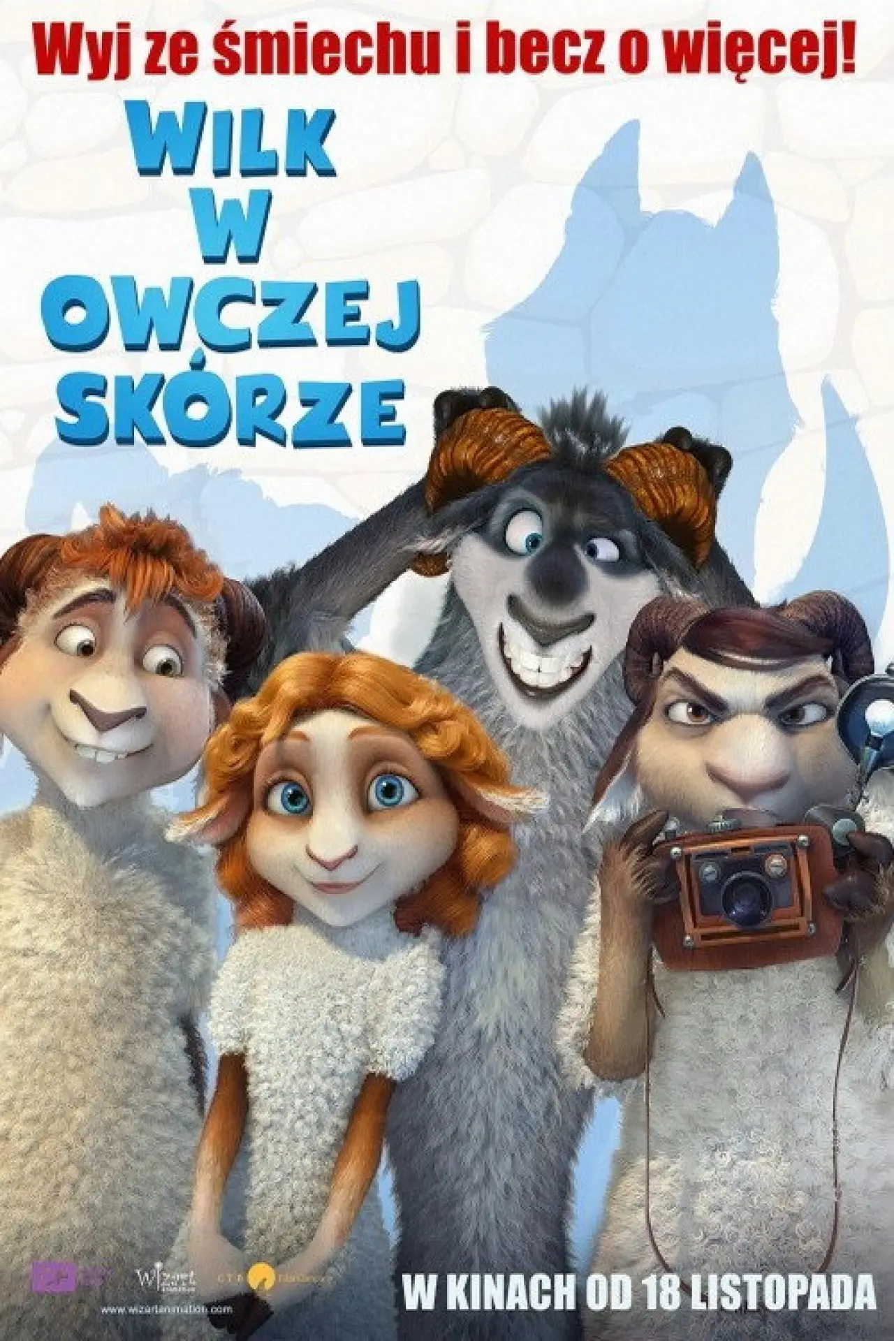 Plakat filmowy "Wilk w owczej skórze"