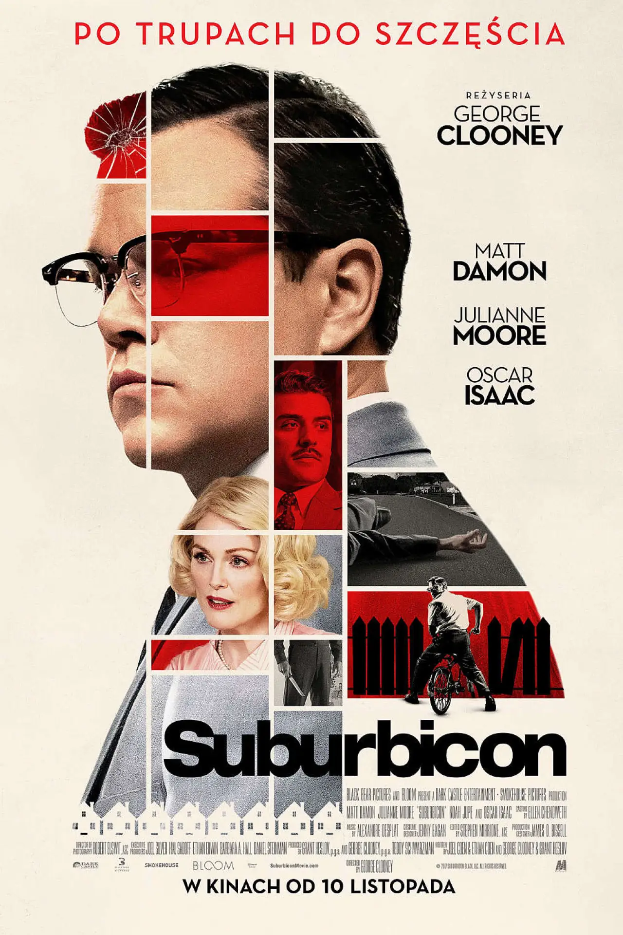 Plakat filmowy "Suburbicon"