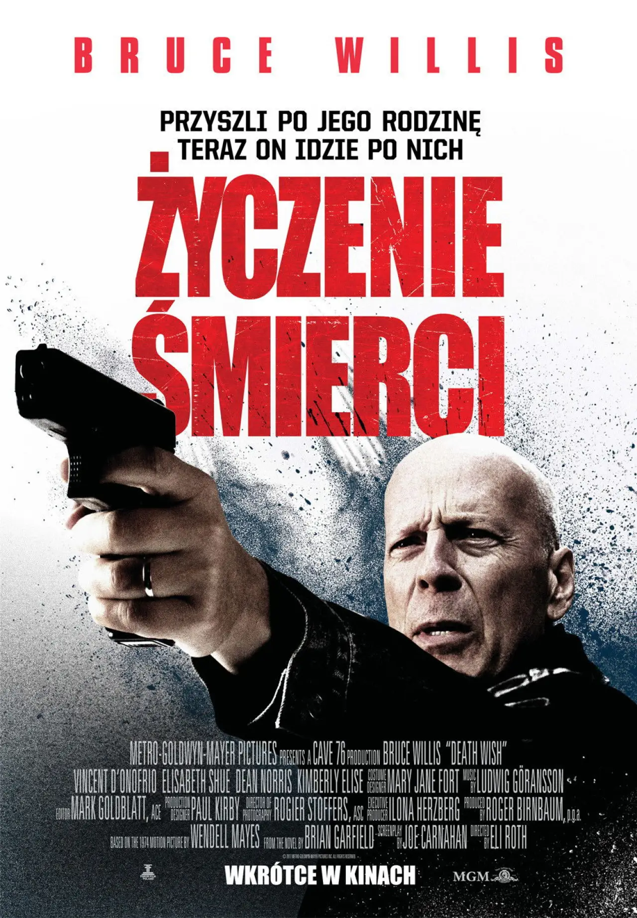Plakat filmowy "Życzenie Śmierci"
