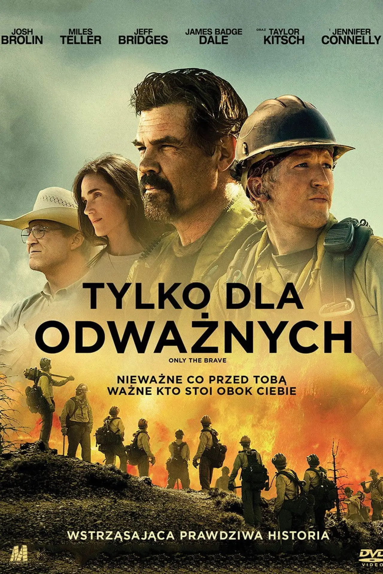 Plakat filmowy "Tylko dla odważnych"