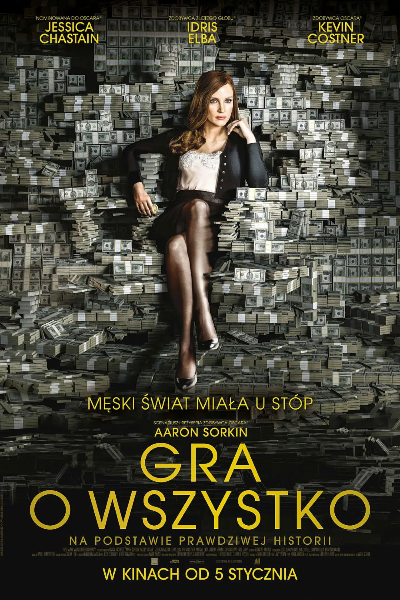 Plakat filmowy "Gra o Wszystko"