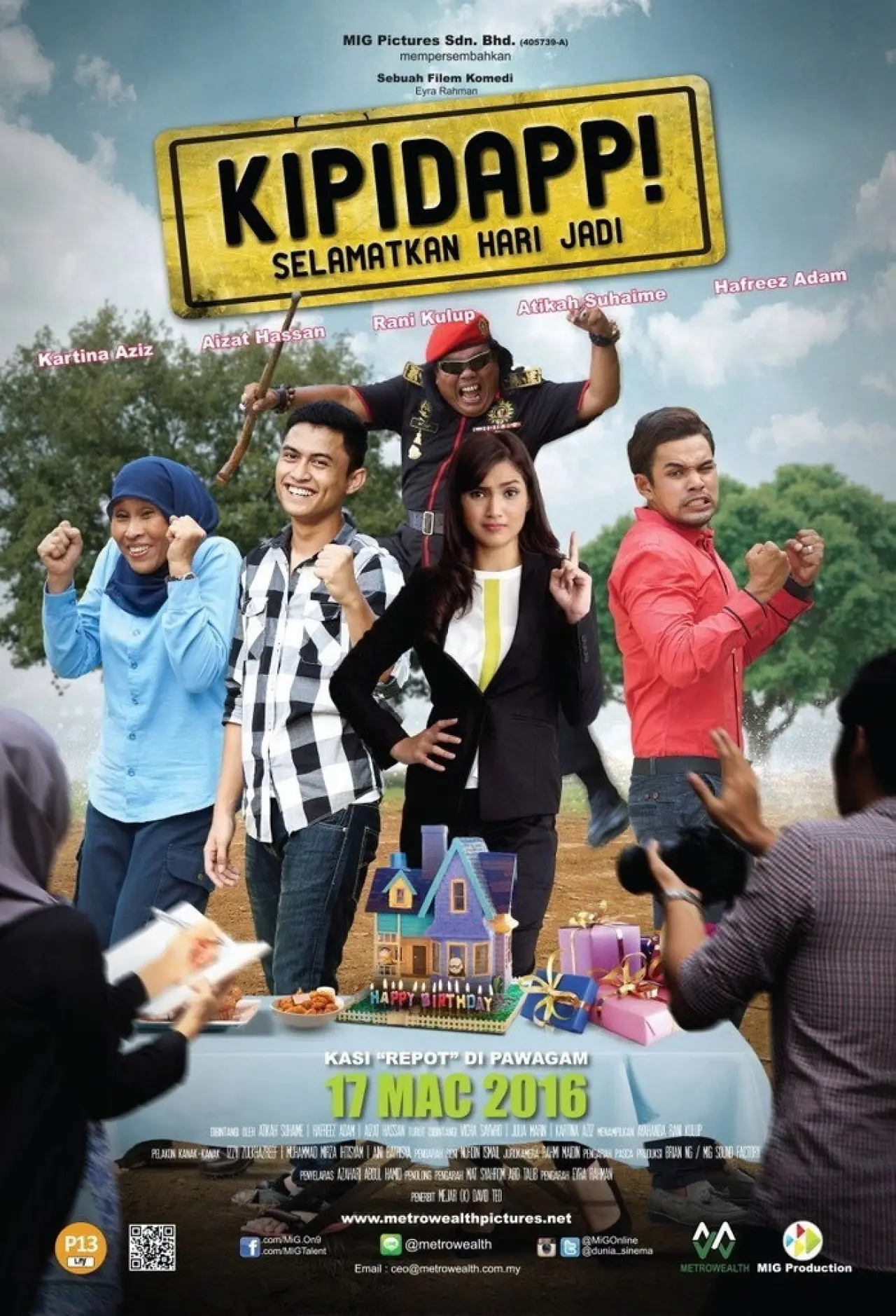 Plakat filmowy "Kipidapp!"