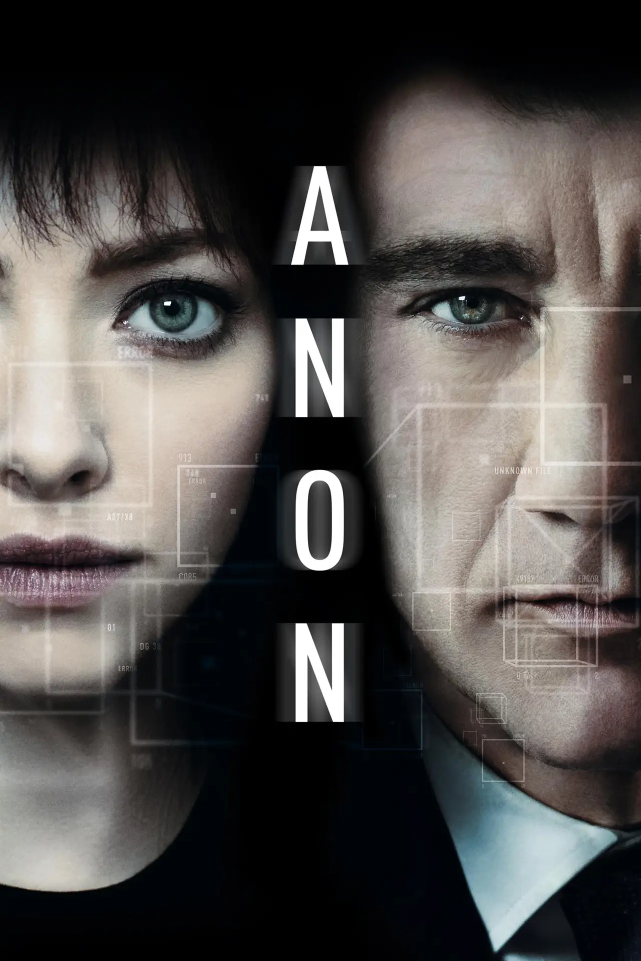 Plakat filmowy "Anon"