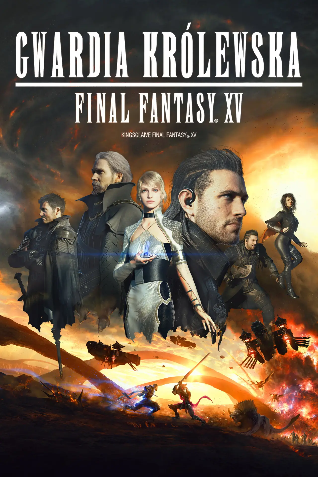 Plakat filmowy "Final Fantasy XV: Gwardia Królewska"