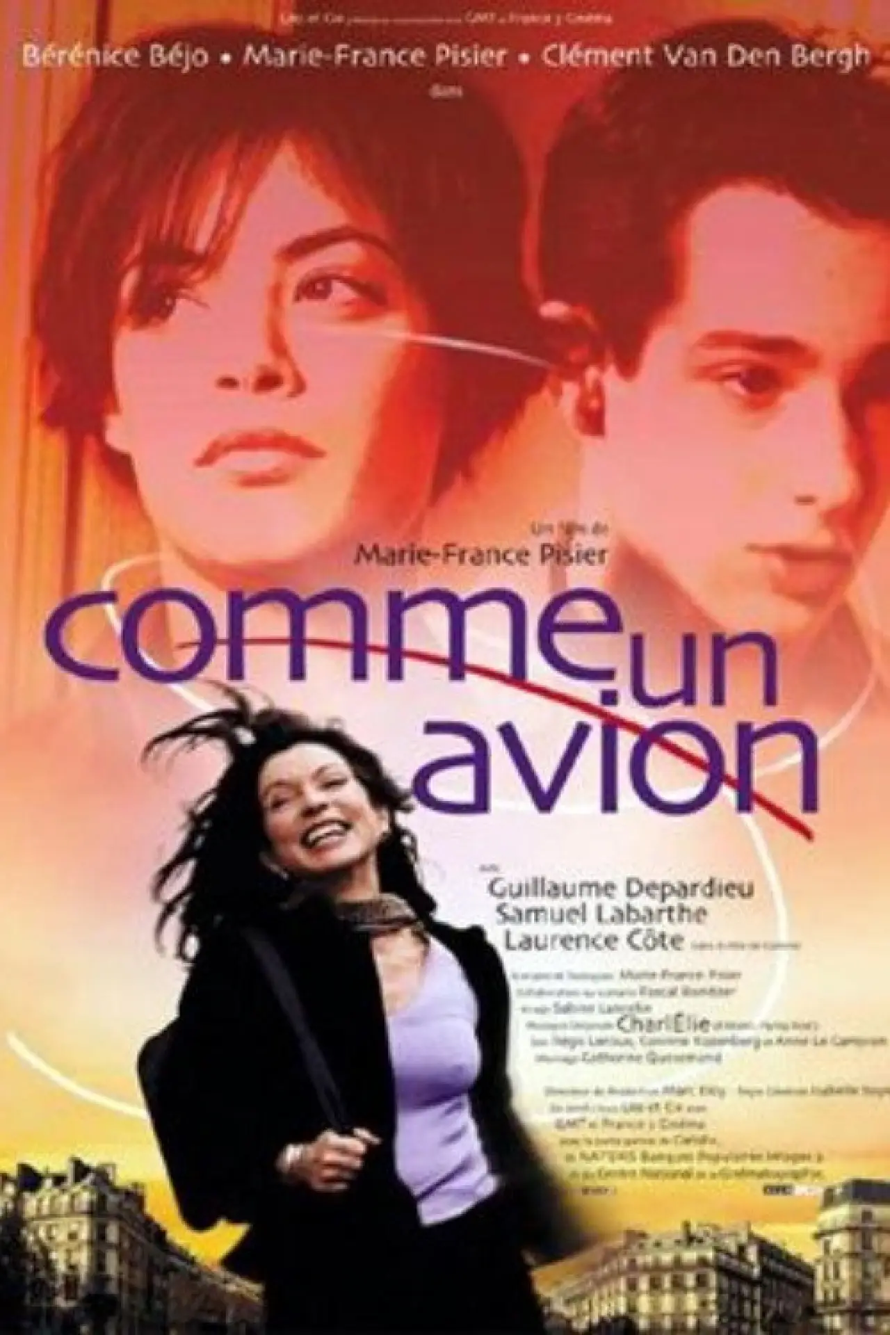 Plakat filmowy "Comme un avion"