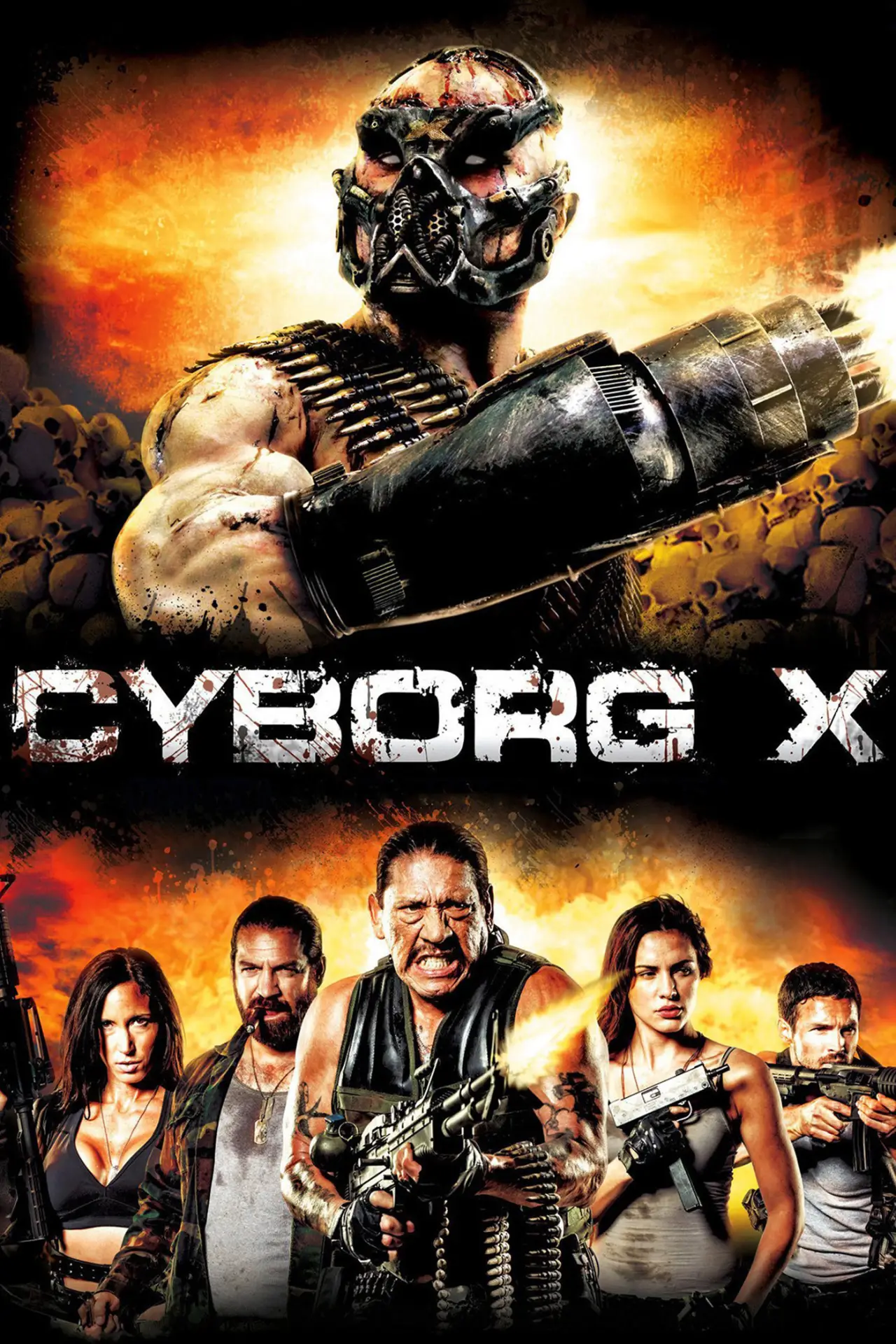 Plakat filmowy "Cyborg X"