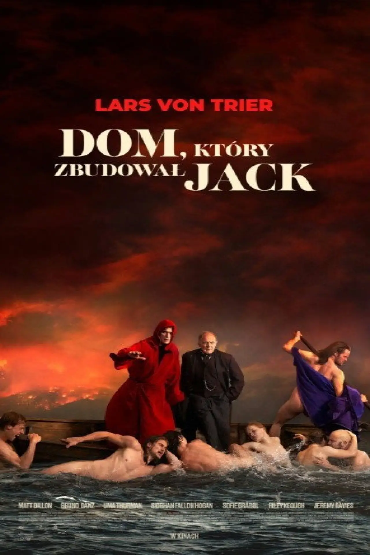 Plakat filmowy "Dom, który zbudował Jack"