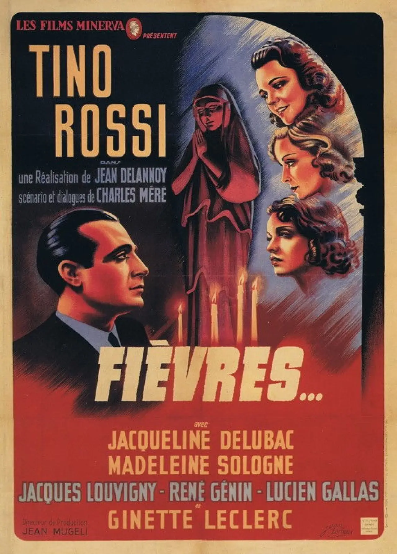Plakat filmowy "Fièvres"