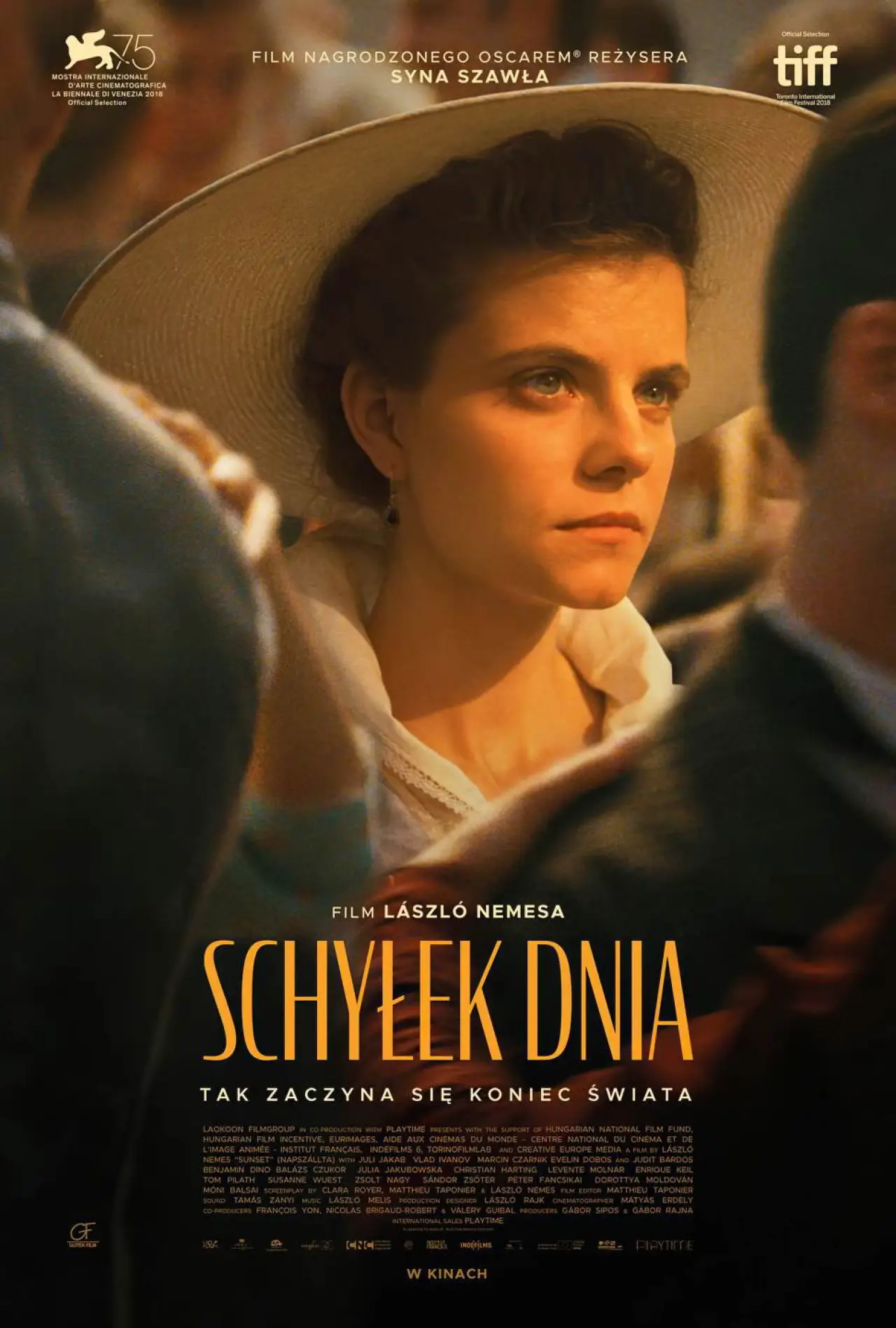 Plakat filmowy "Schyłek dnia"