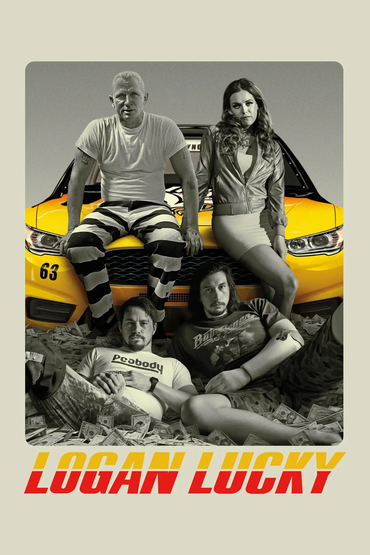 Plakat filmowy "Logan Lucky"