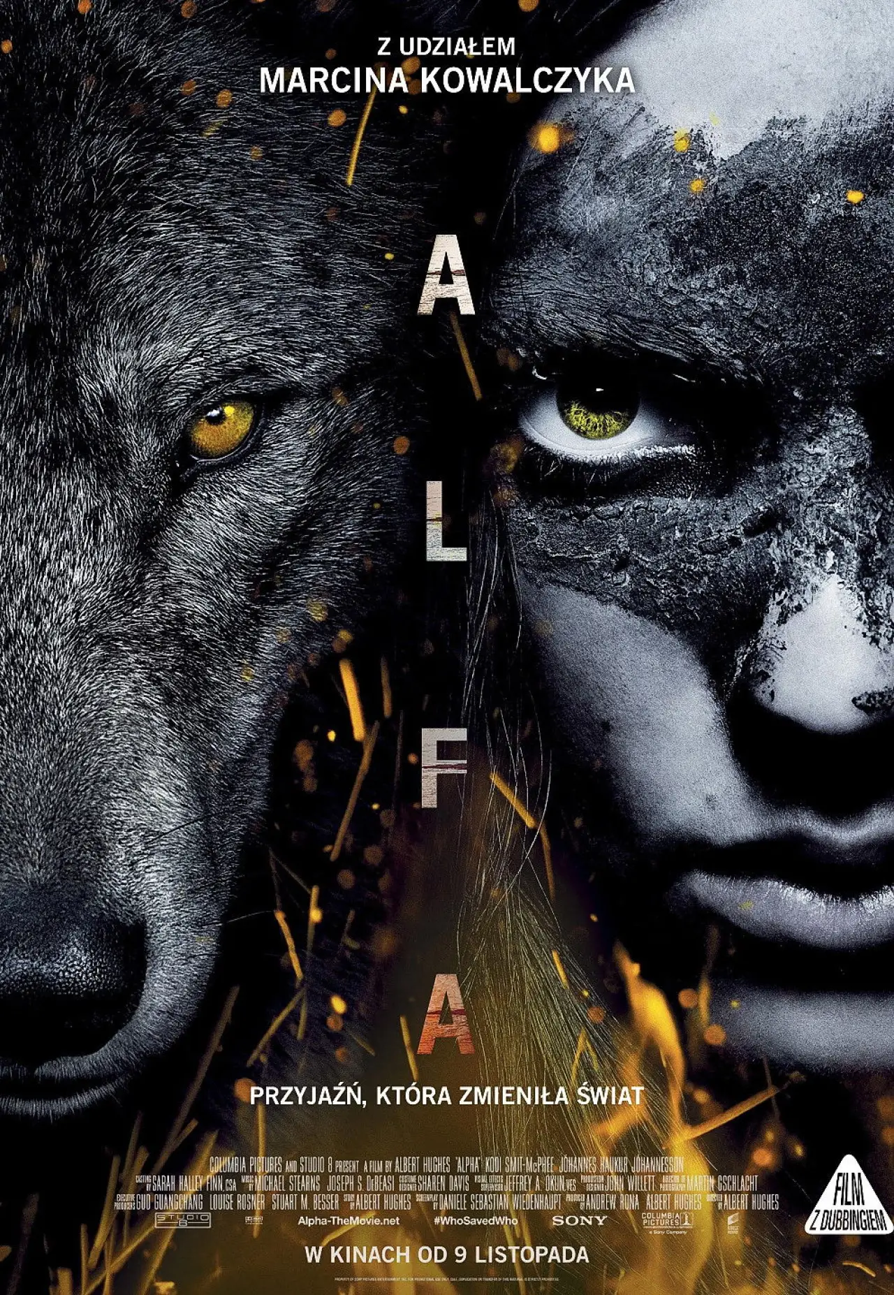 Plakat filmowy "Alfa"