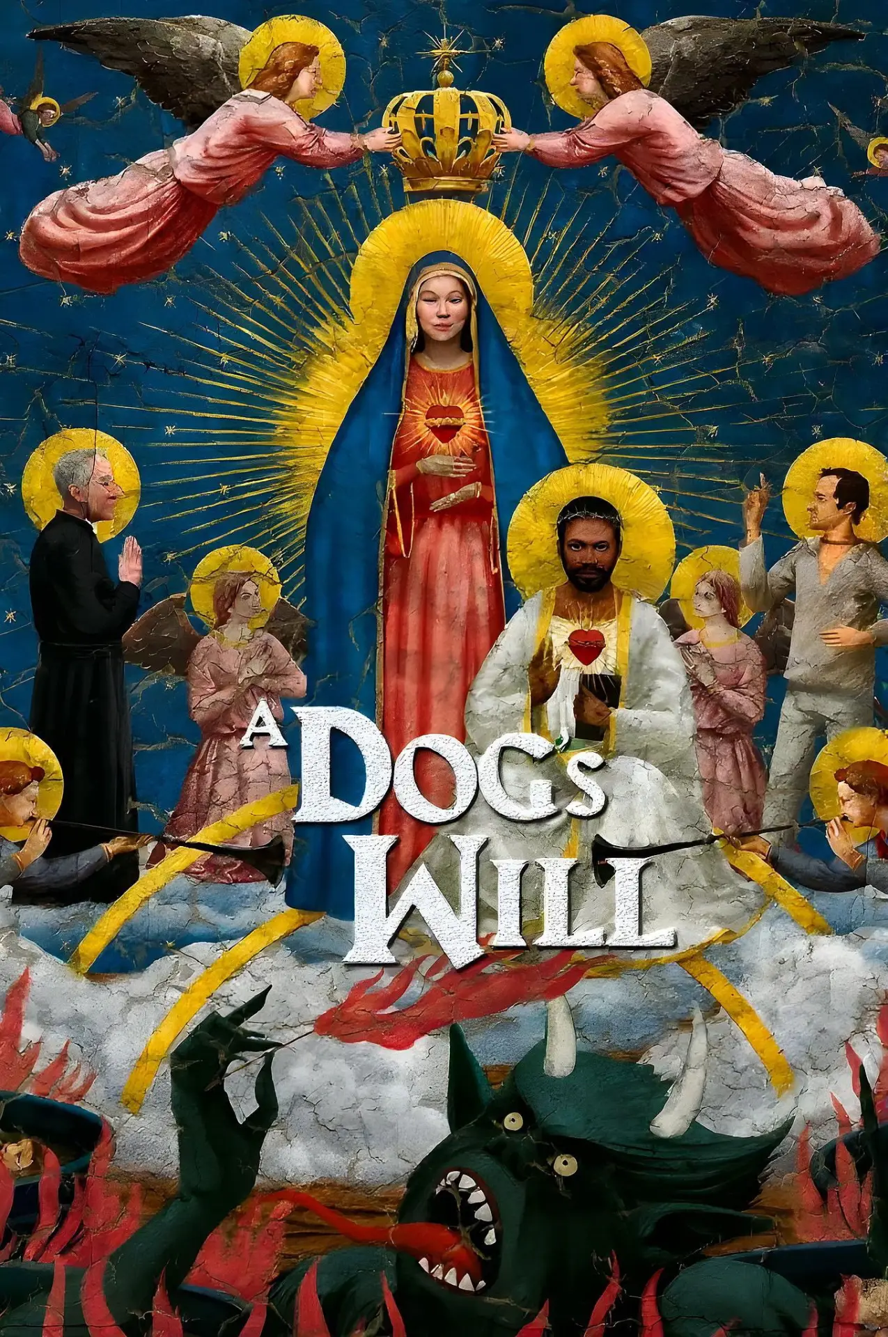 Plakat filmowy "Testament psa"