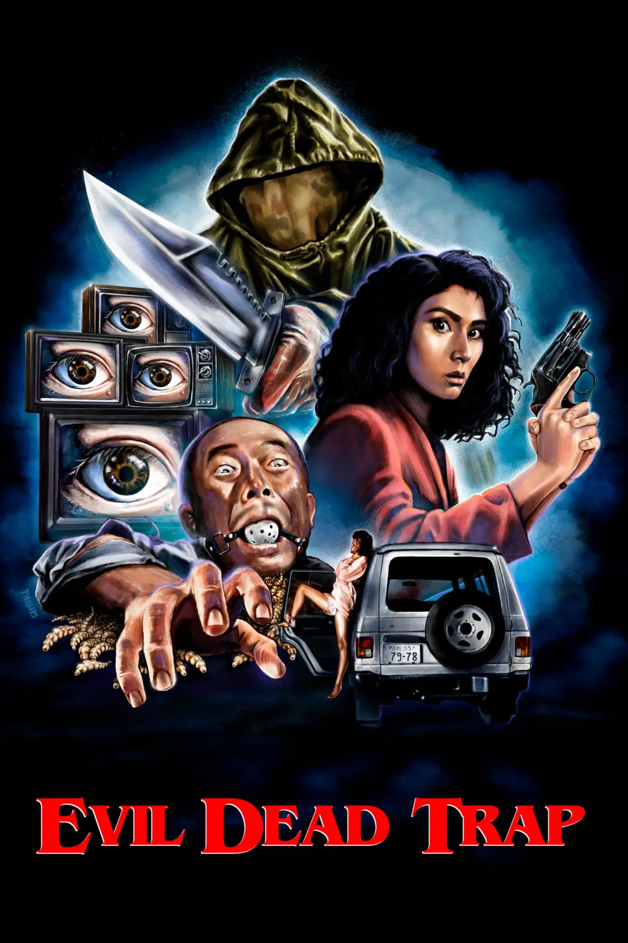 Plakat filmowy "死霊の罠"
