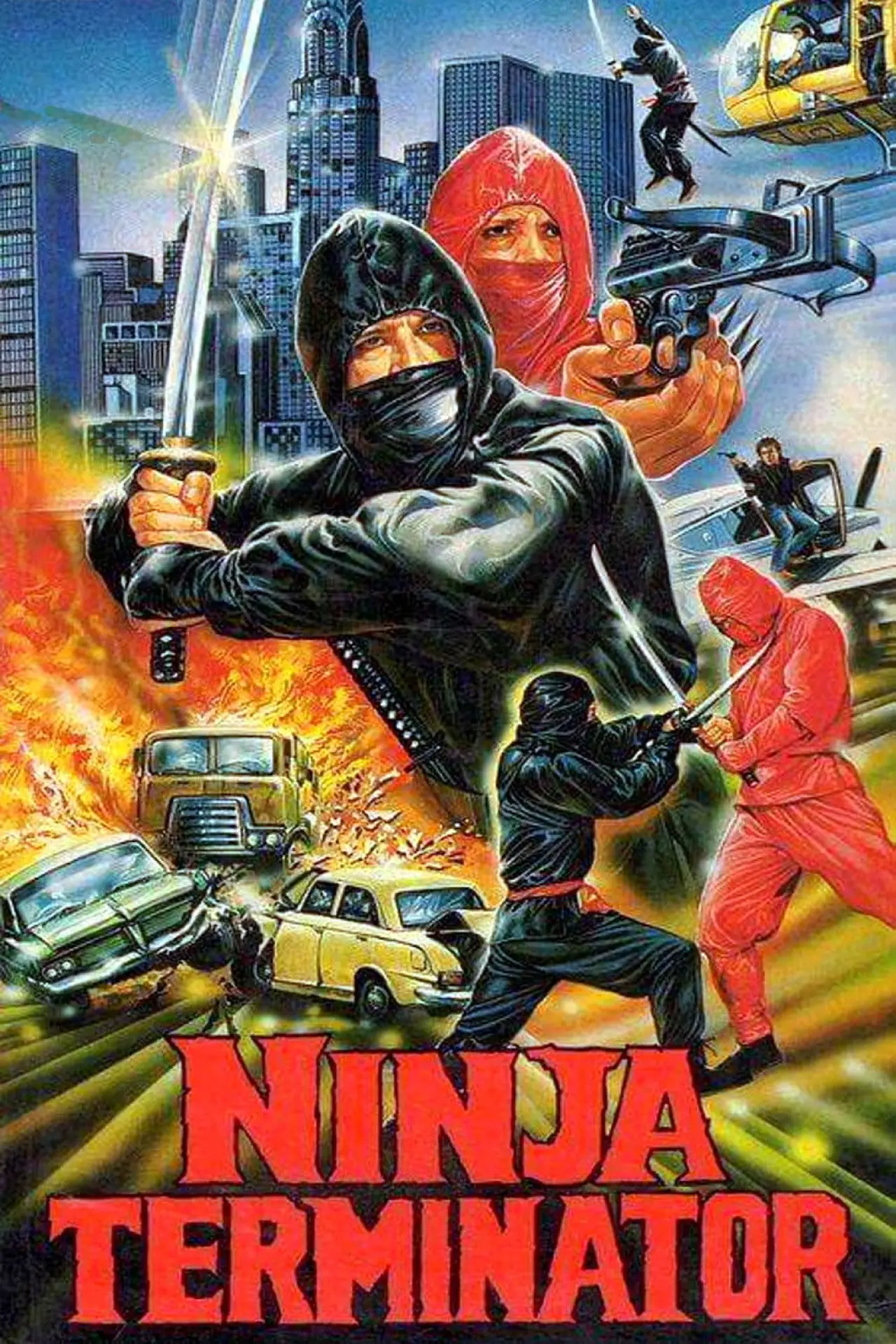 Plakat filmowy "Ninja Terminator"
