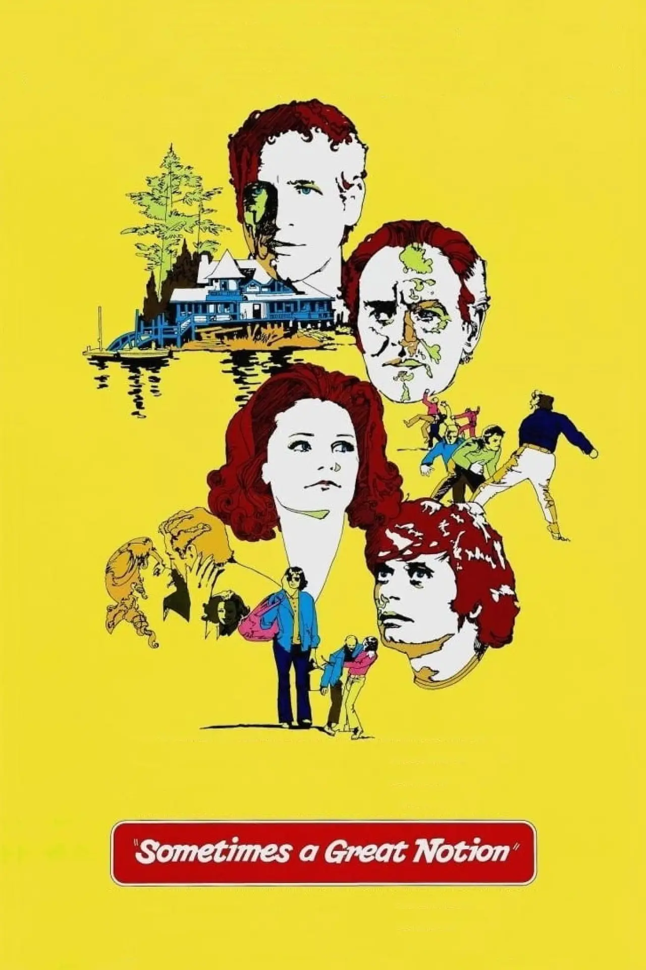 Plakat filmowy "Rodzina Stamperów"