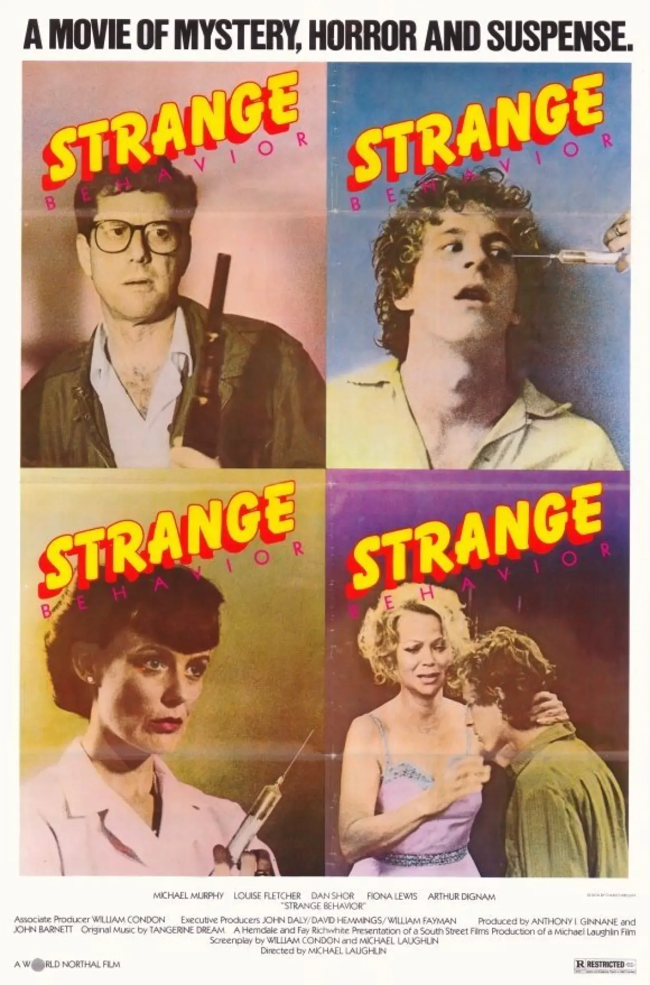 Plakat filmowy "Strange Behavior"