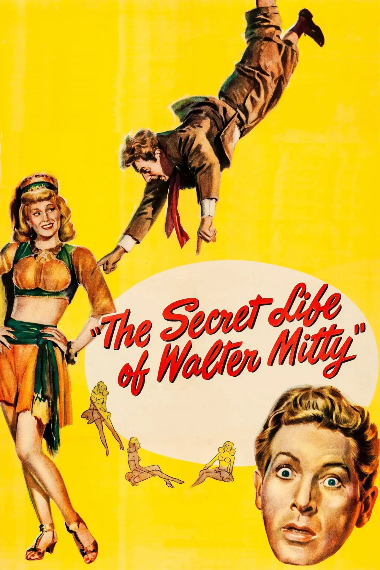Plakat filmowy "Sekretne życie Waltera Mitty"