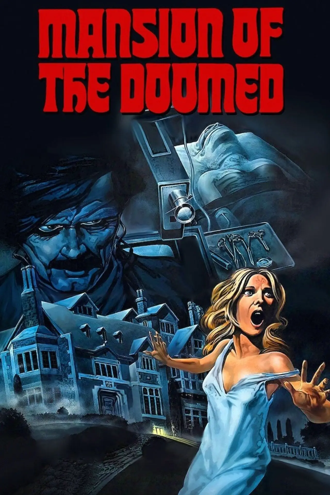 Plakat filmowy "Mansion of the Doomed"