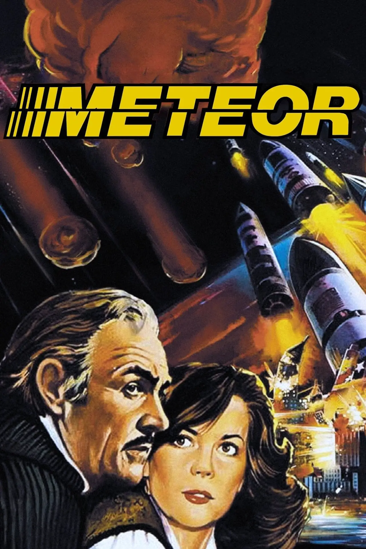 Plakat filmowy "Meteoryt"