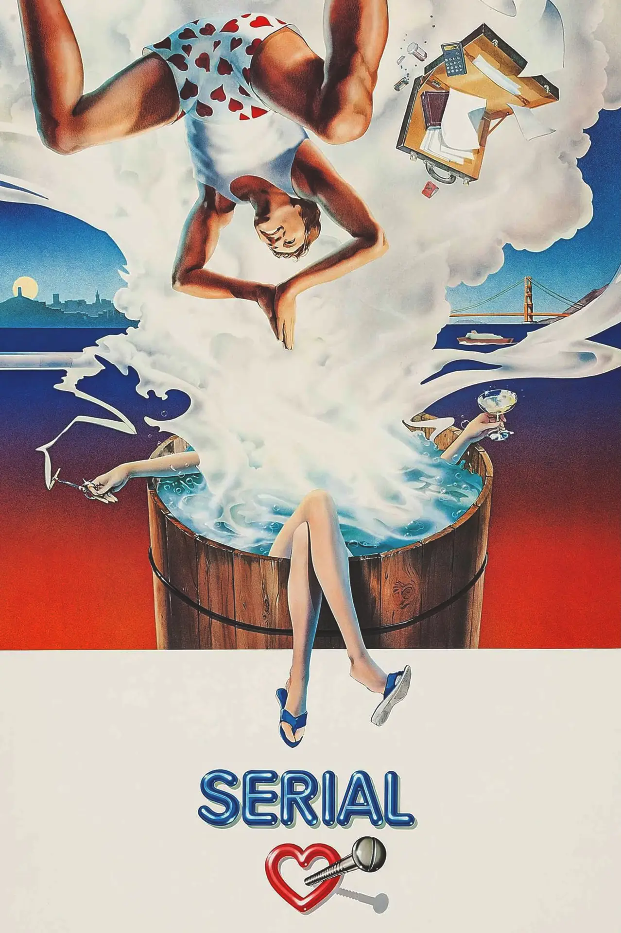 Plakat filmowy "Serial"