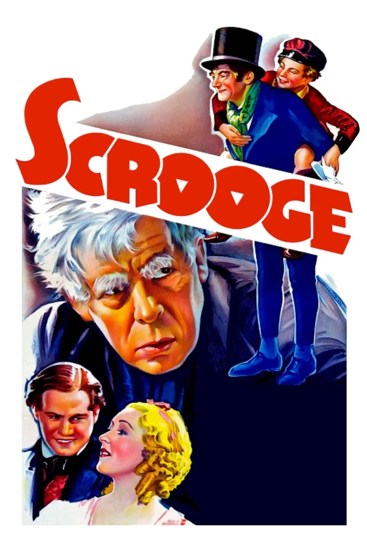 Plakat filmowy "Scrooge"