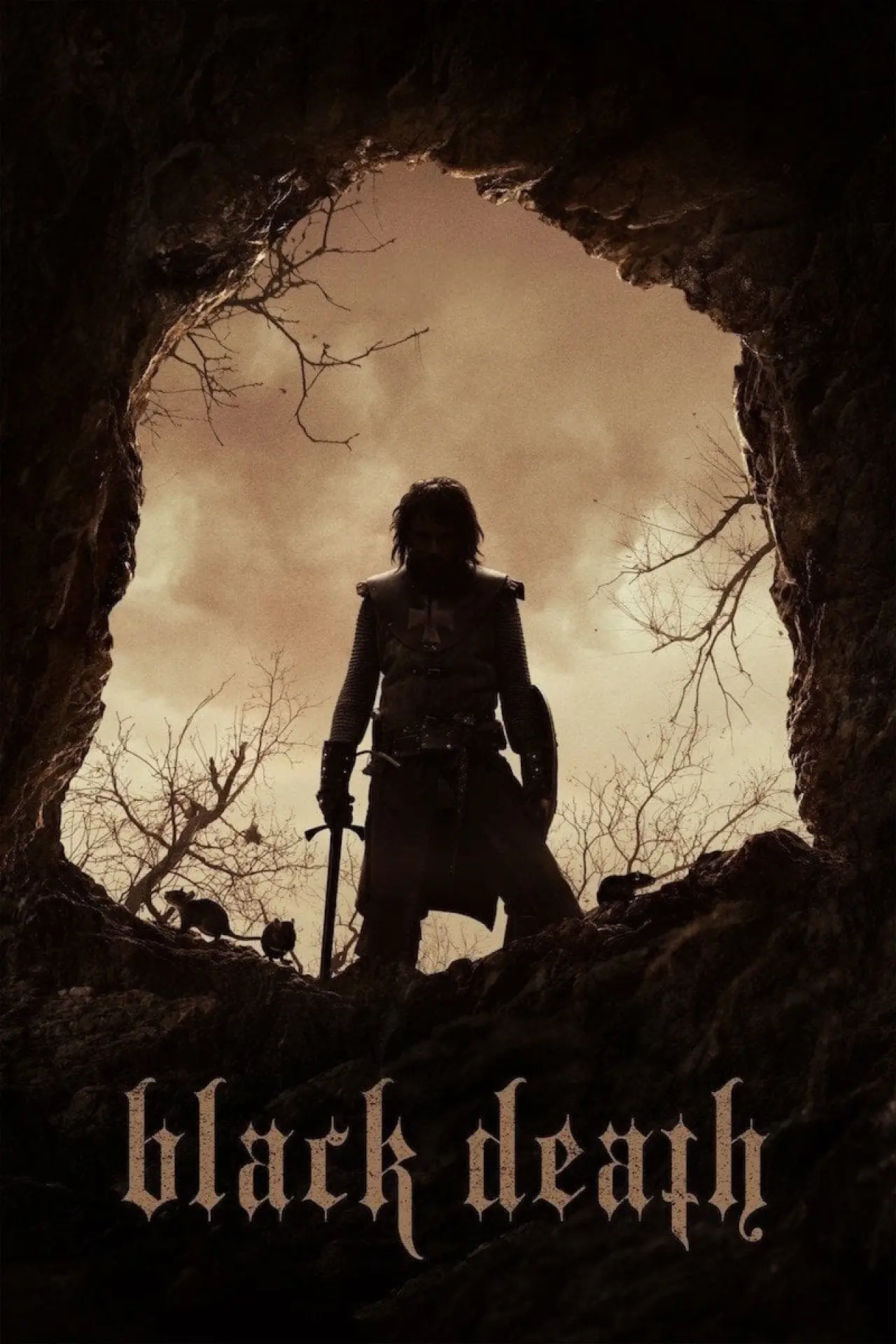 Plakat filmowy "Czarna śmierć"