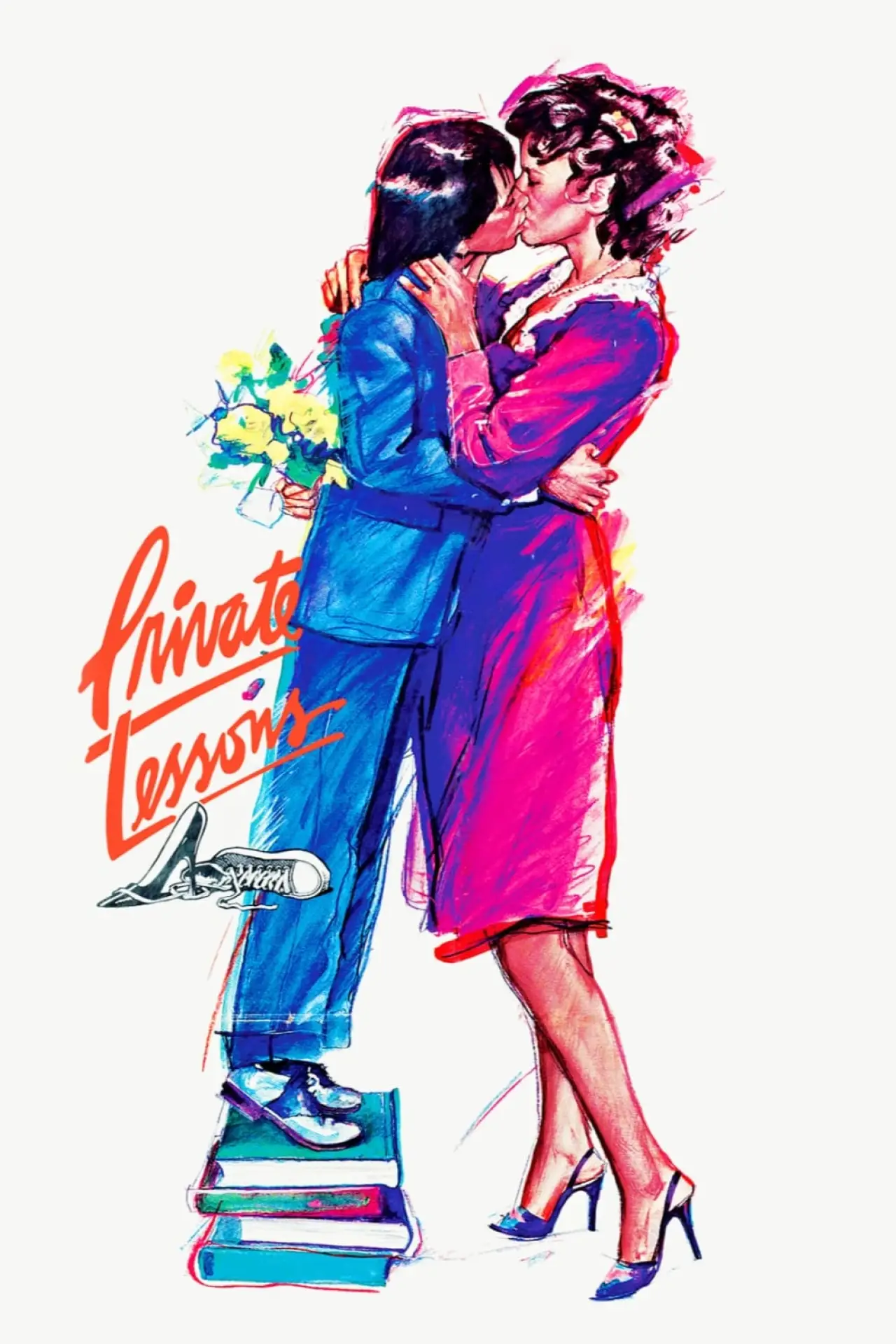 Plakat filmowy "Prywatne Lekcje"