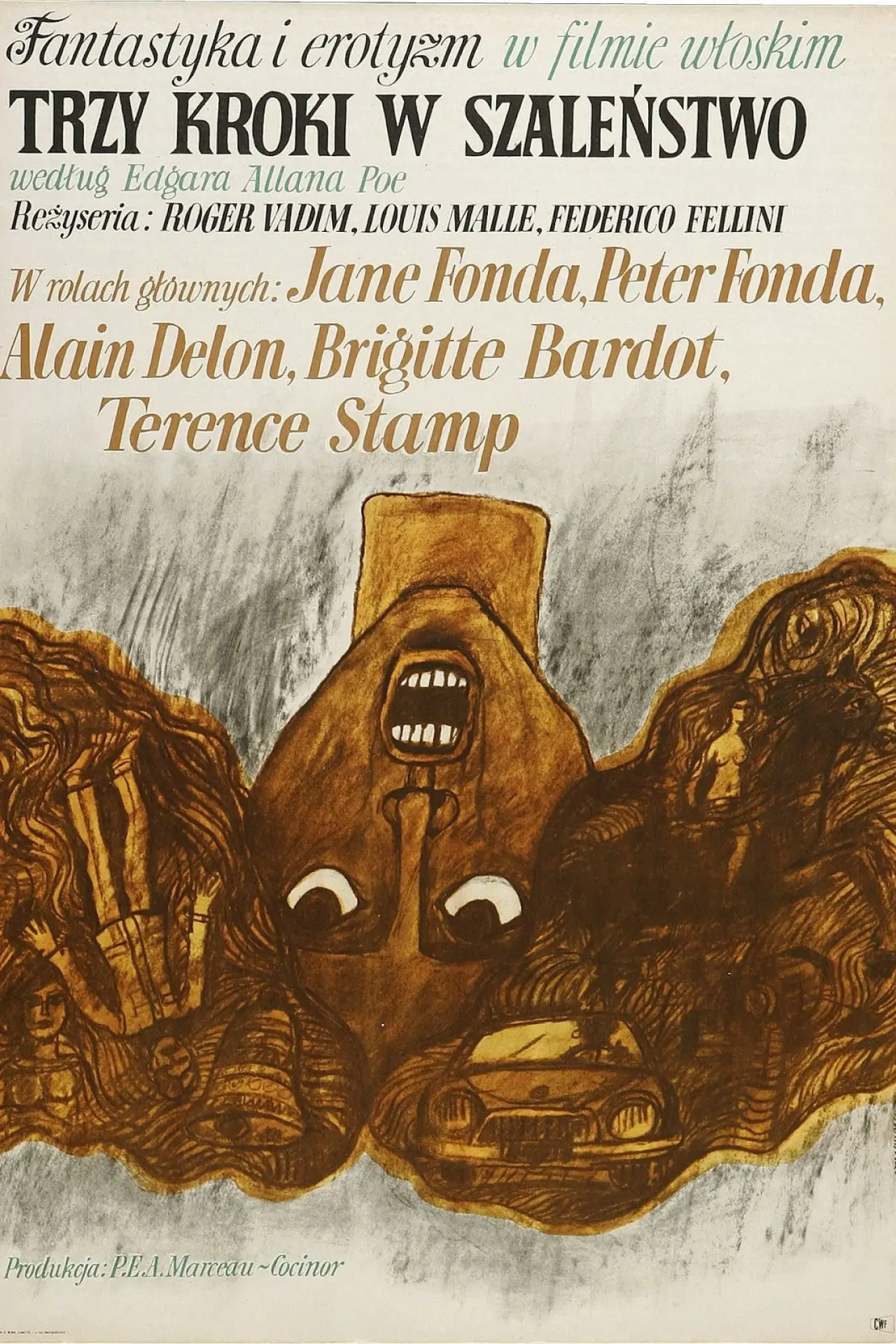 Plakat filmowy "Historie niesamowite"