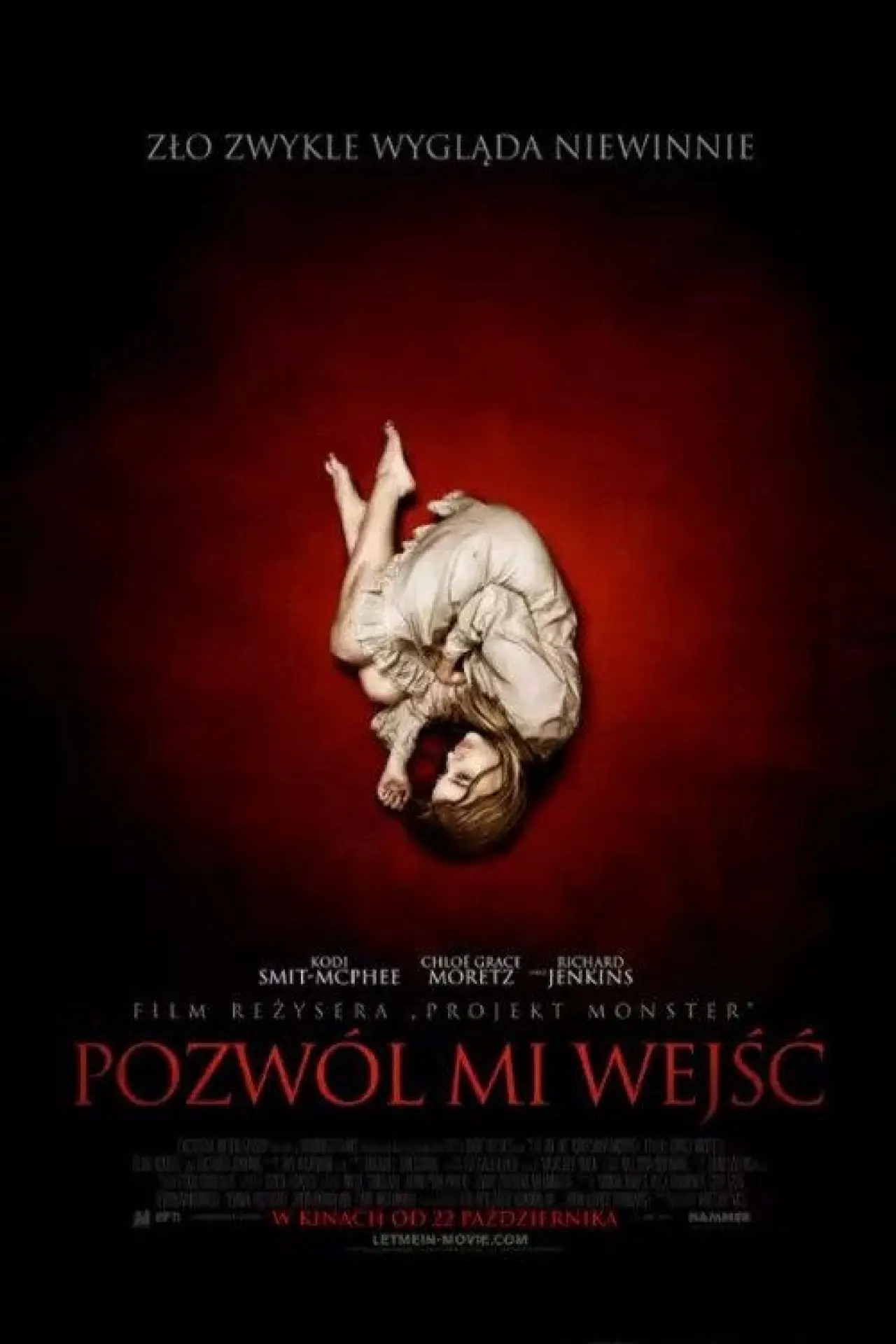 Plakat filmowy "Pozwól mi wejść"