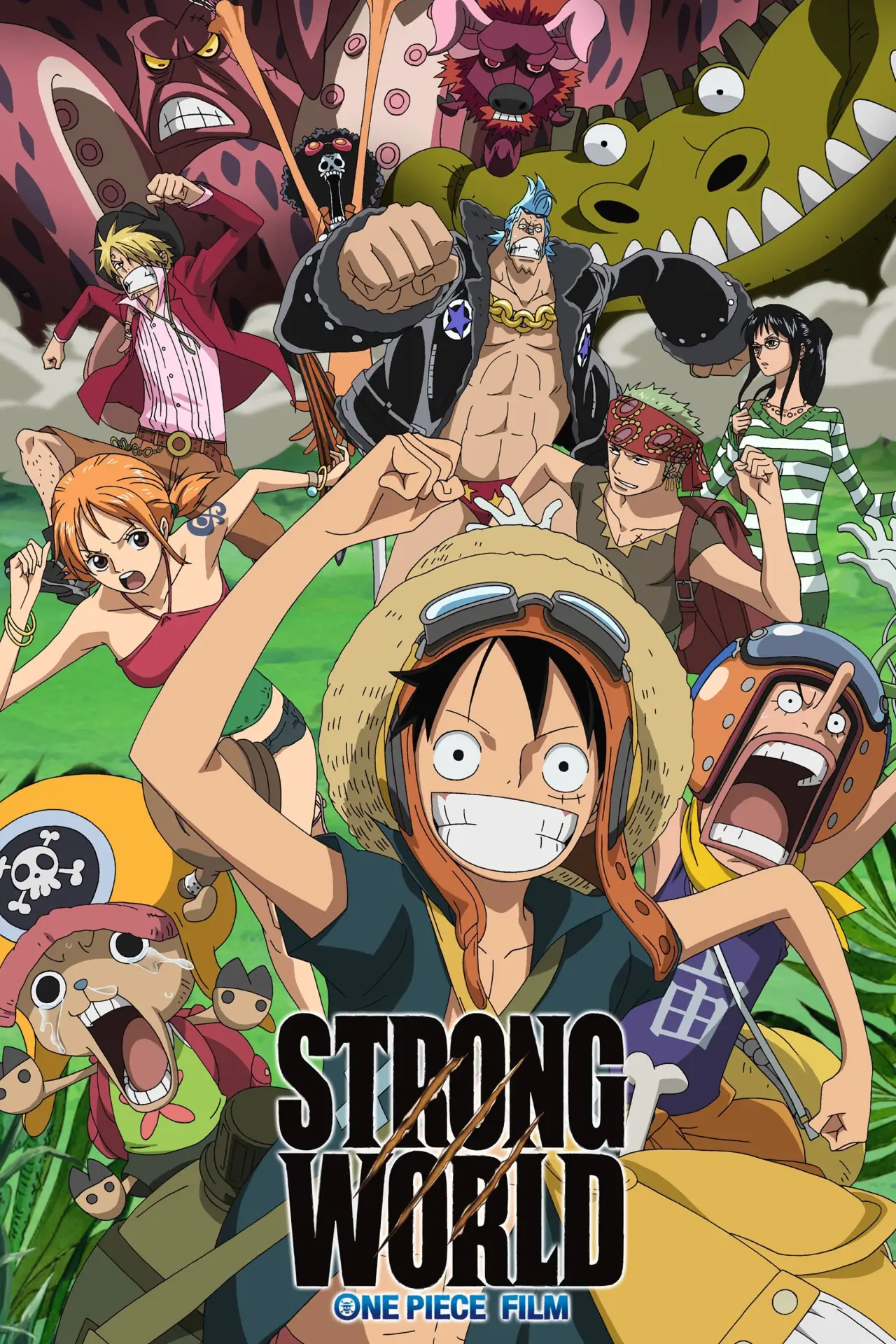 Plakat filmowy "ONE PIECE FILM STRONG WORLD"