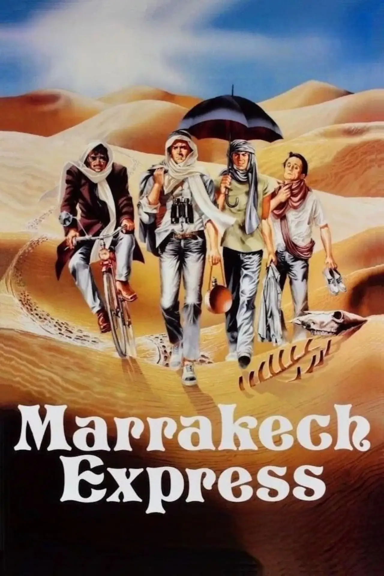 Plakat filmowy "Marrakech Express"