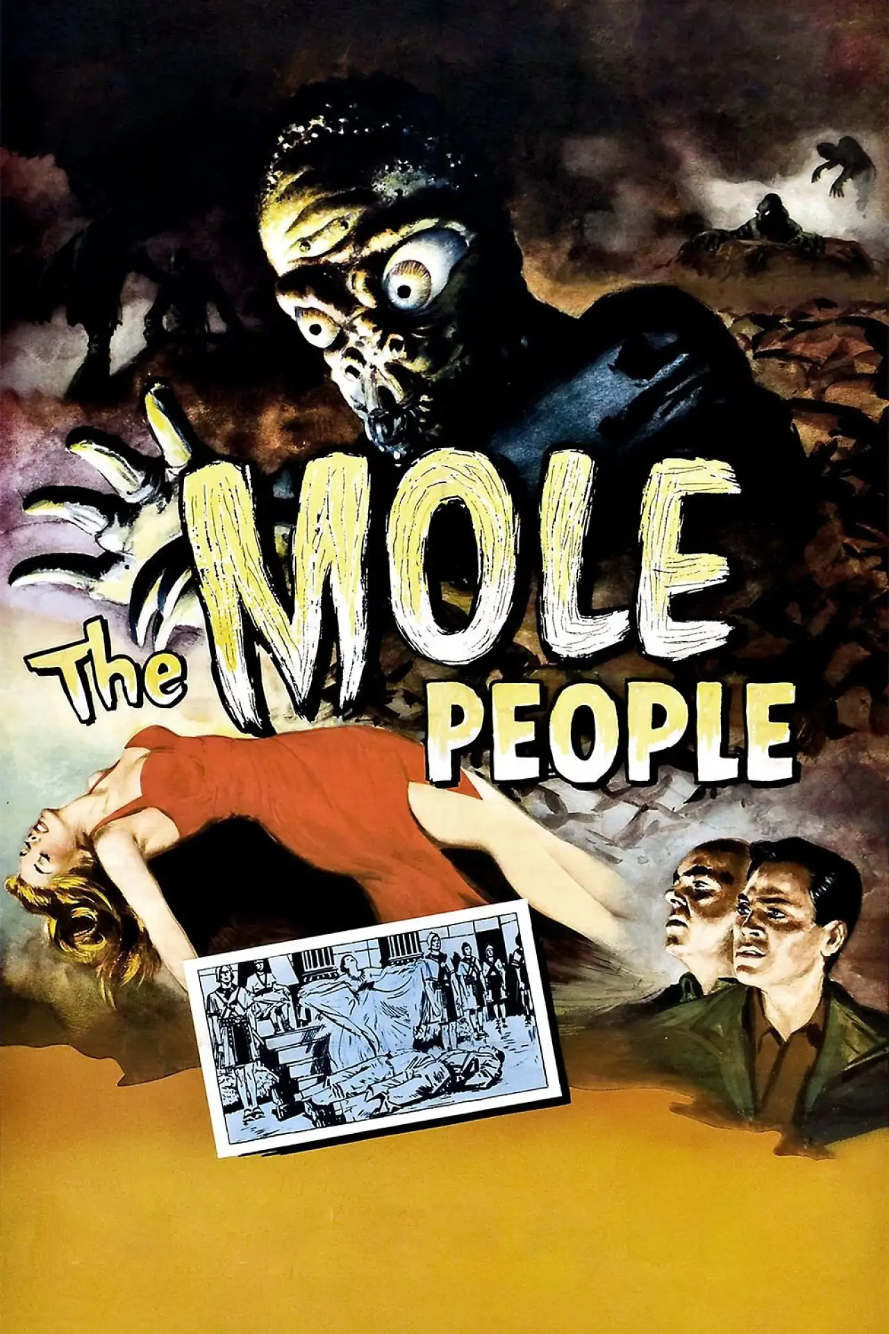Plakat filmowy "The Mole People"
