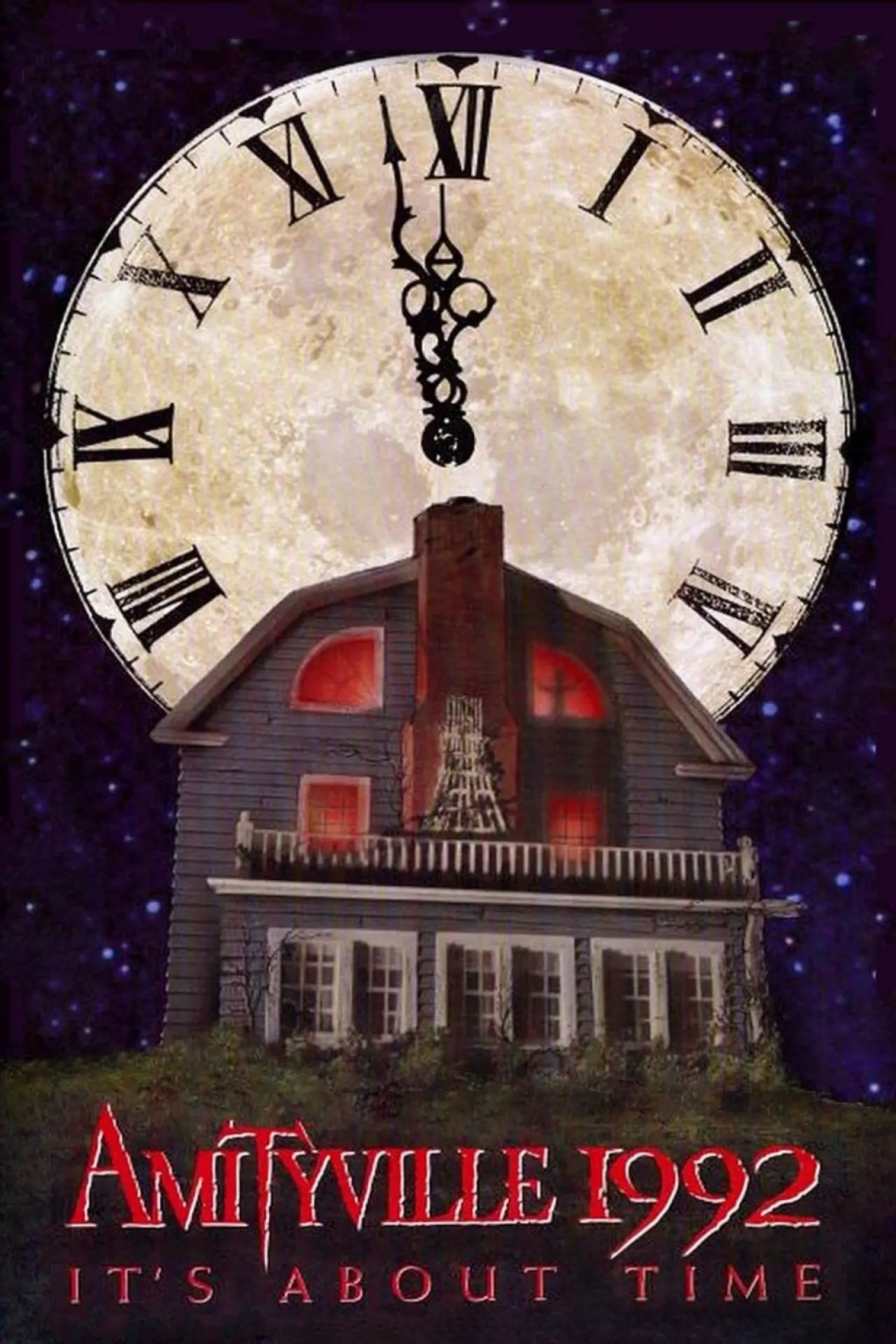 Plakat filmowy "Amityville 1992: Najwyższy czas"