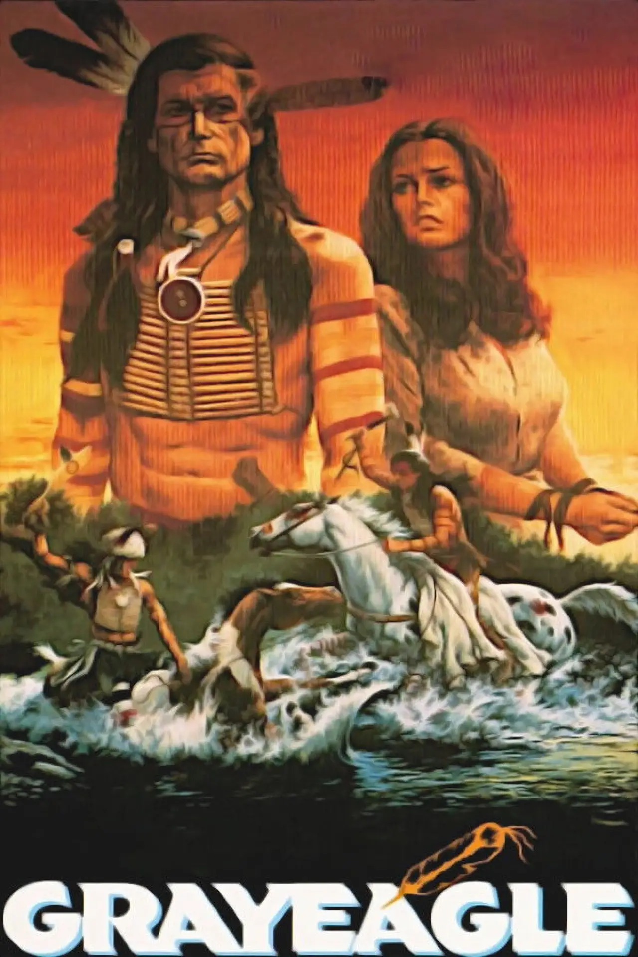Plakat filmowy "Grayeagle"