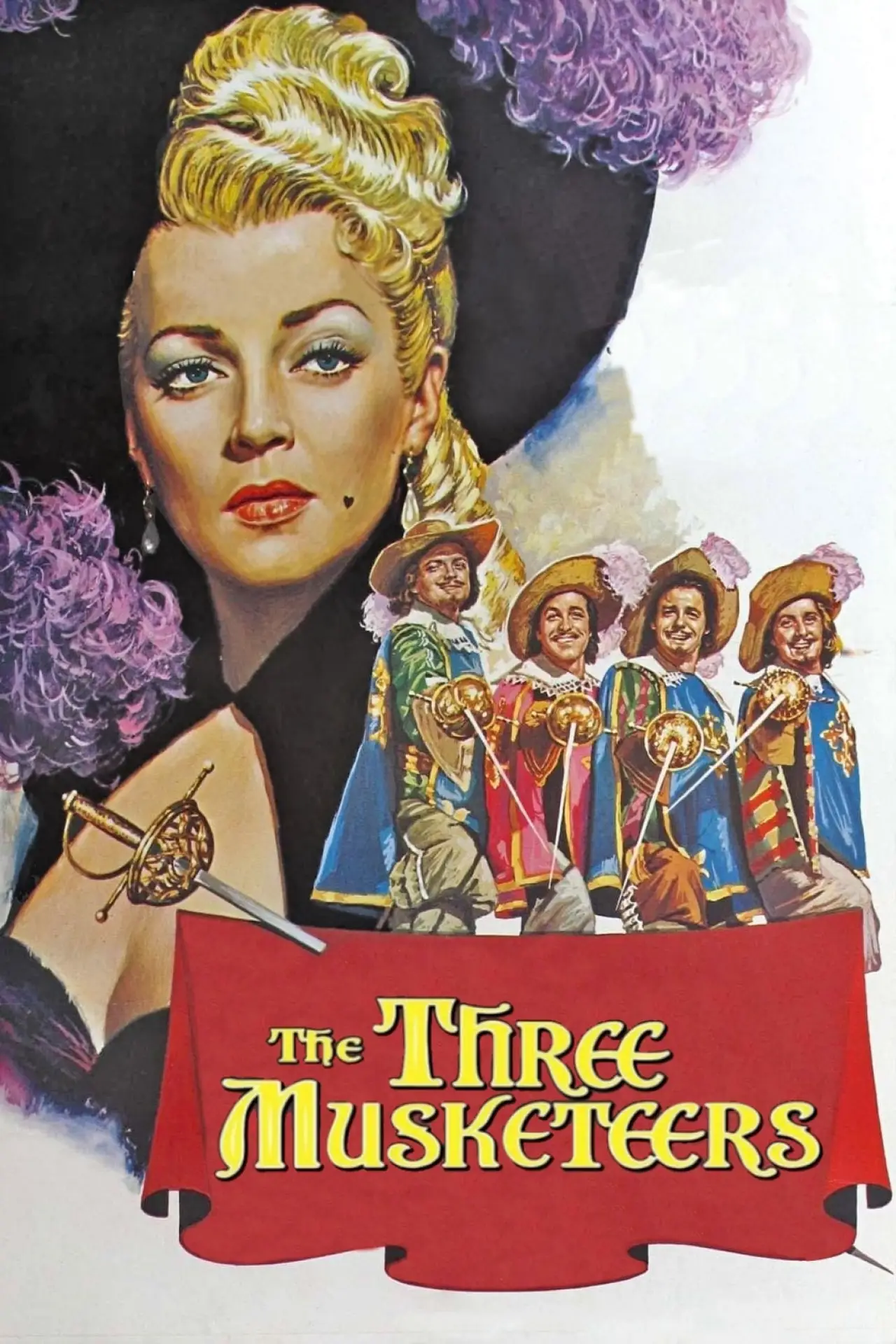 Plakat filmowy "The Three Musketeers"