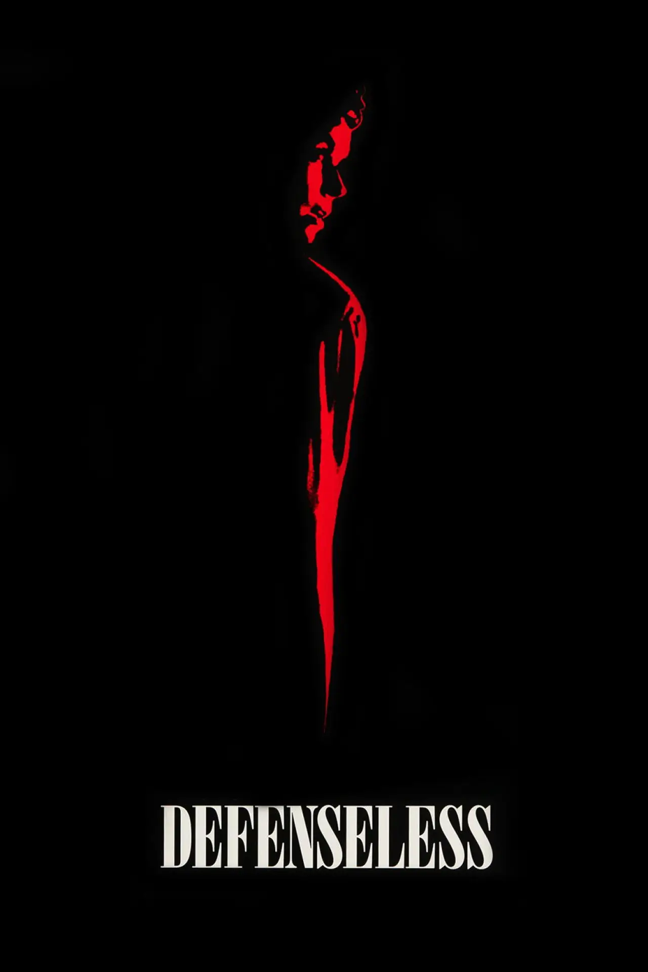 Plakat filmowy "Bezbronna"