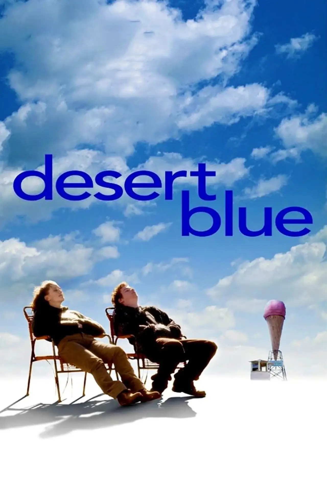 Plakat filmowy "Desert Blue"