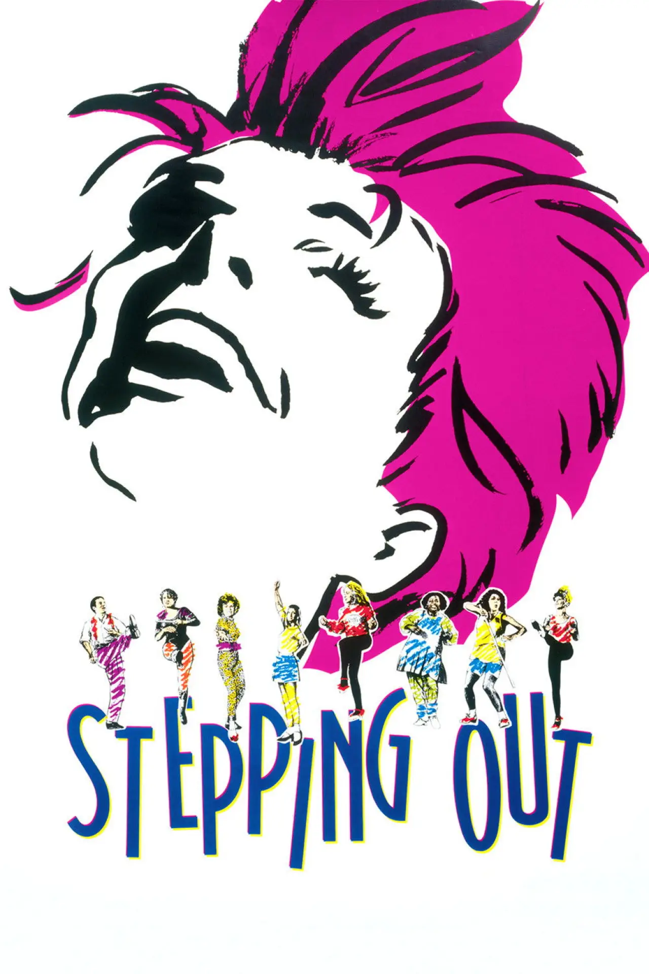 Plakat filmowy "Stepping Out"