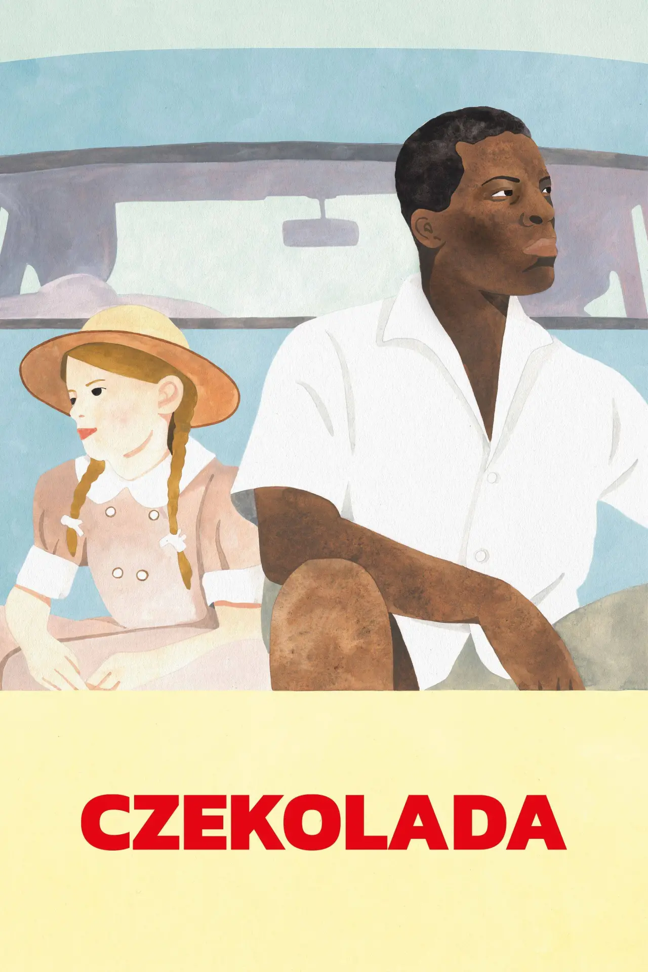 Plakat filmowy "Czekolada"