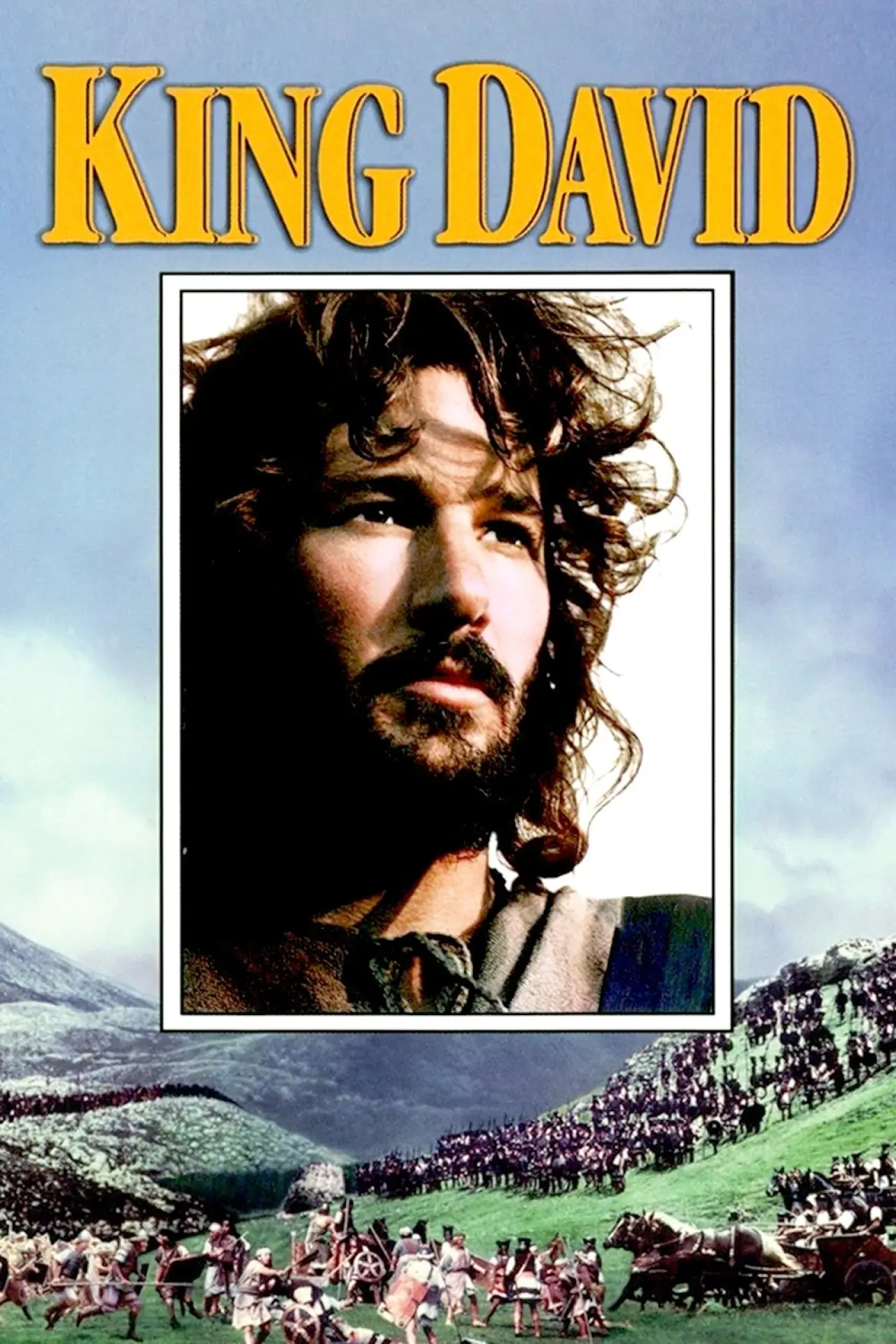 Plakat filmowy "Król Dawid"
