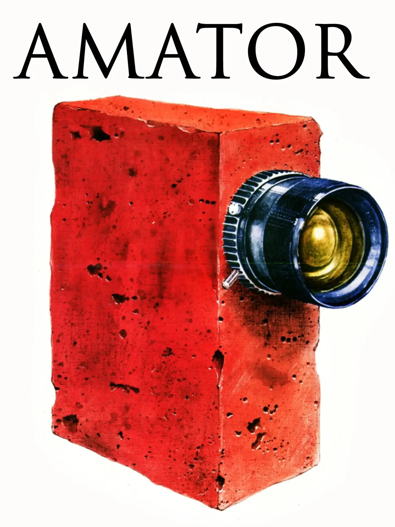 Plakat filmowy "Amator"