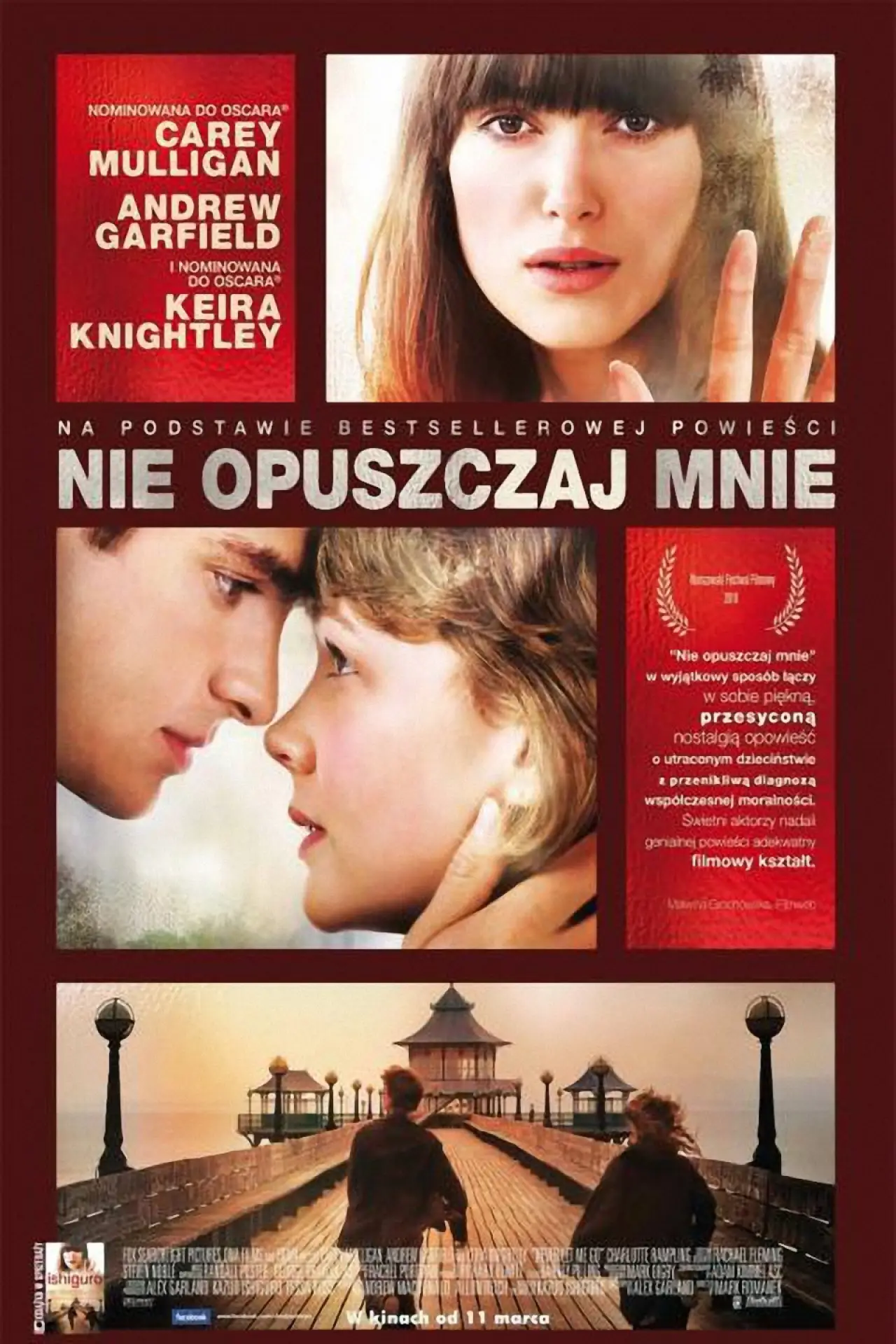 Plakat filmowy "Nie opuszczaj mnie"