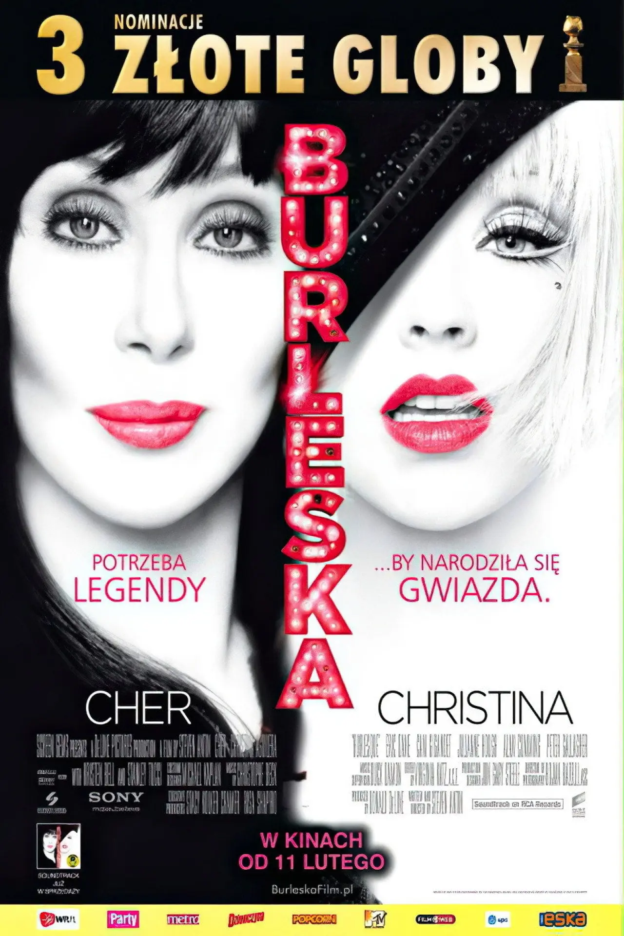 Plakat filmowy "Burleska"