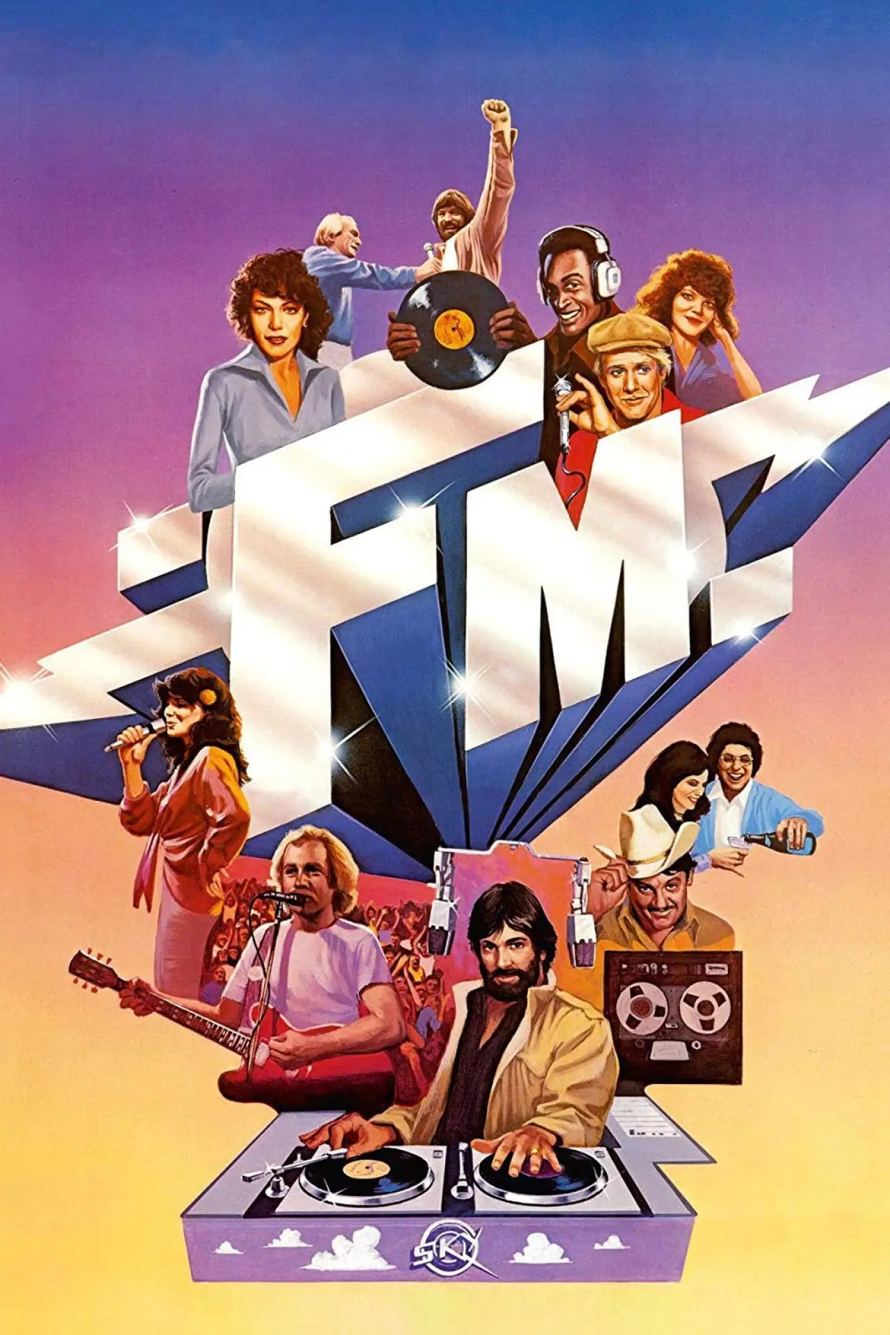 Plakat filmowy "FM"
