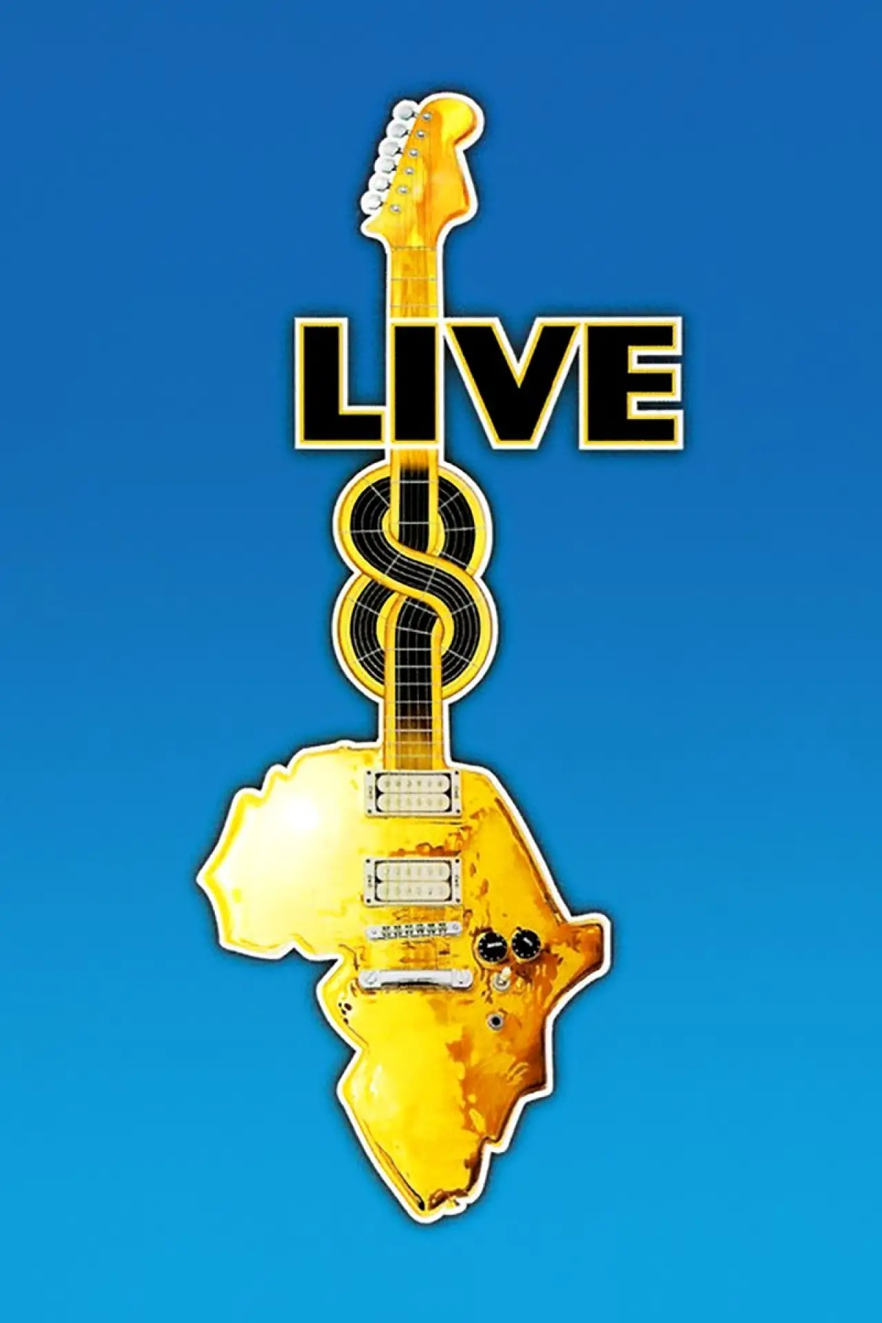 Plakat filmowy "Live 8"